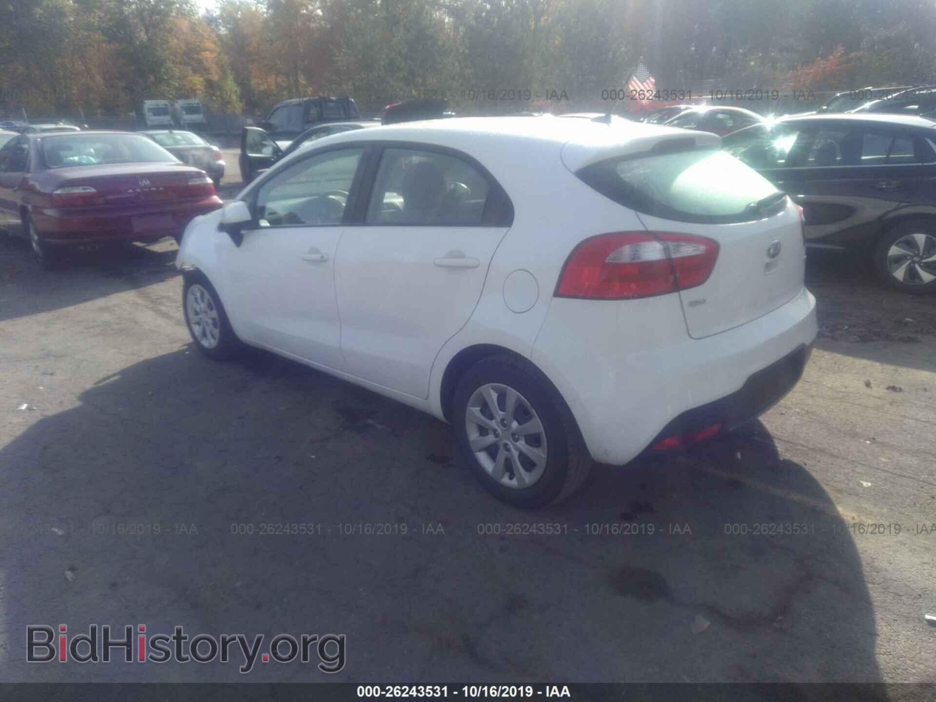 2014 KIA RIO - VIN: KNADM5A31E6409072 - Фото 3