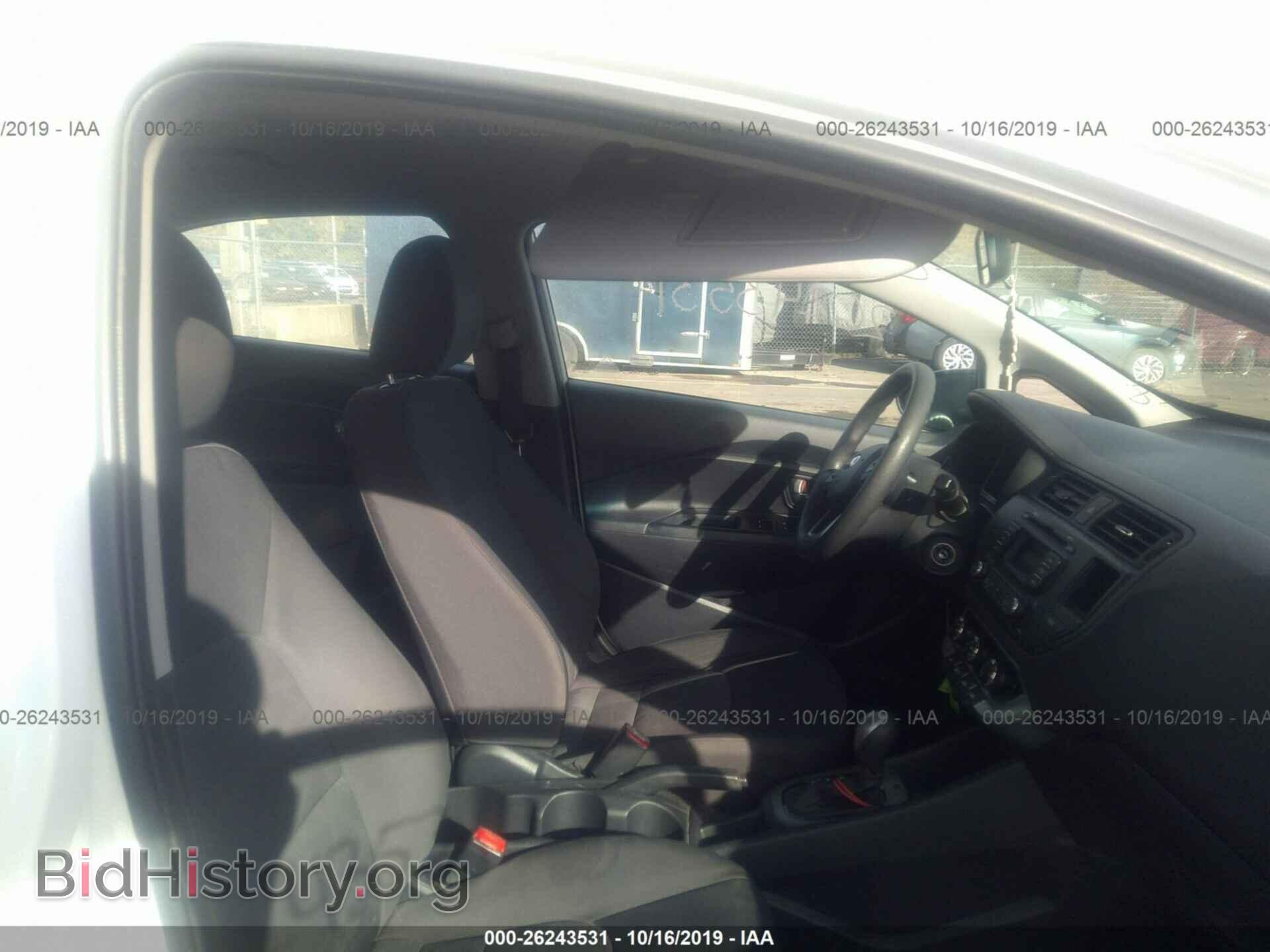 2014 KIA RIO - VIN: KNADM5A31E6409072 - Фото 5