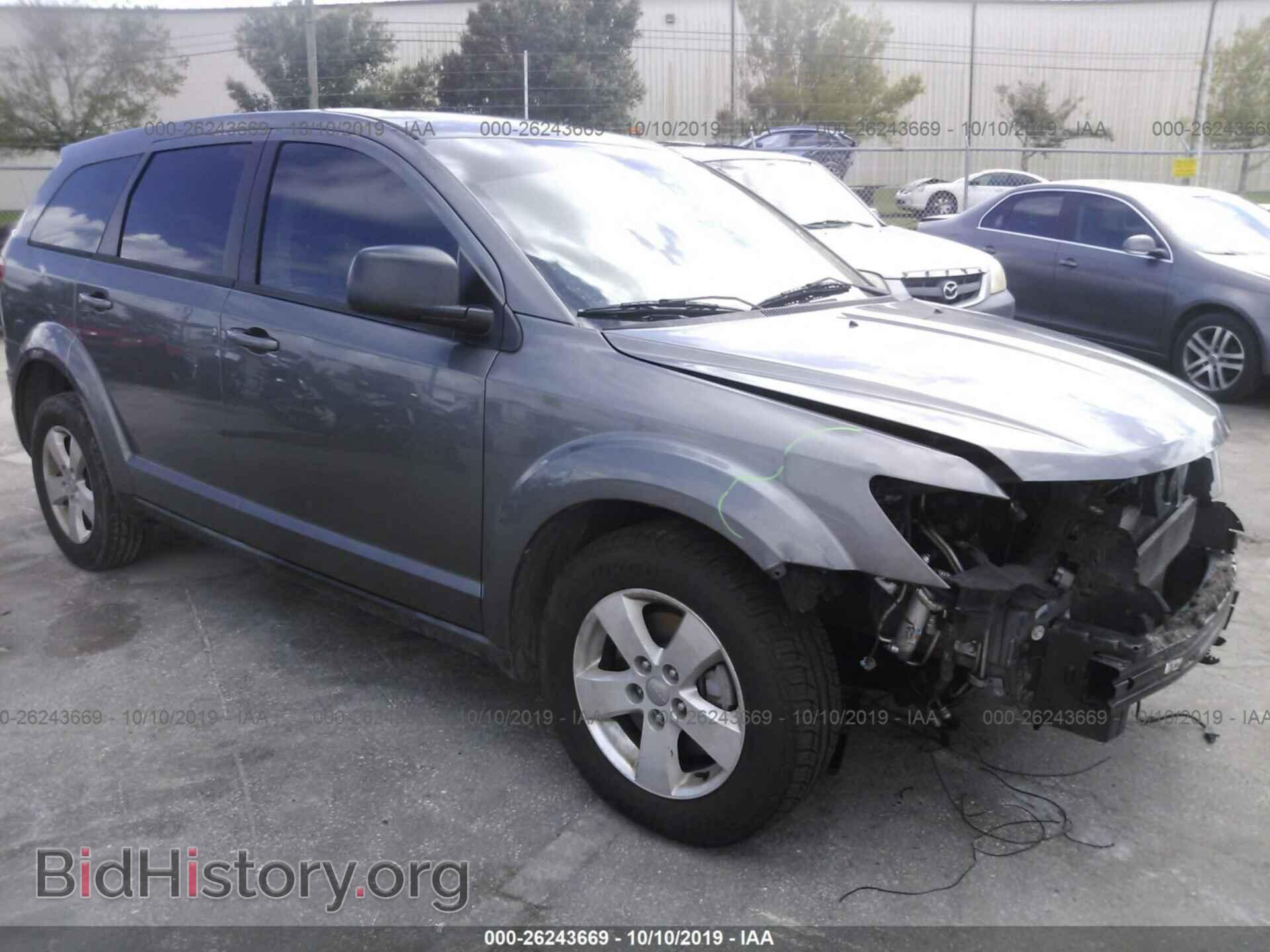 Photo 3C4PDCAB7DT563480 - DODGE JOURNEY 2013
