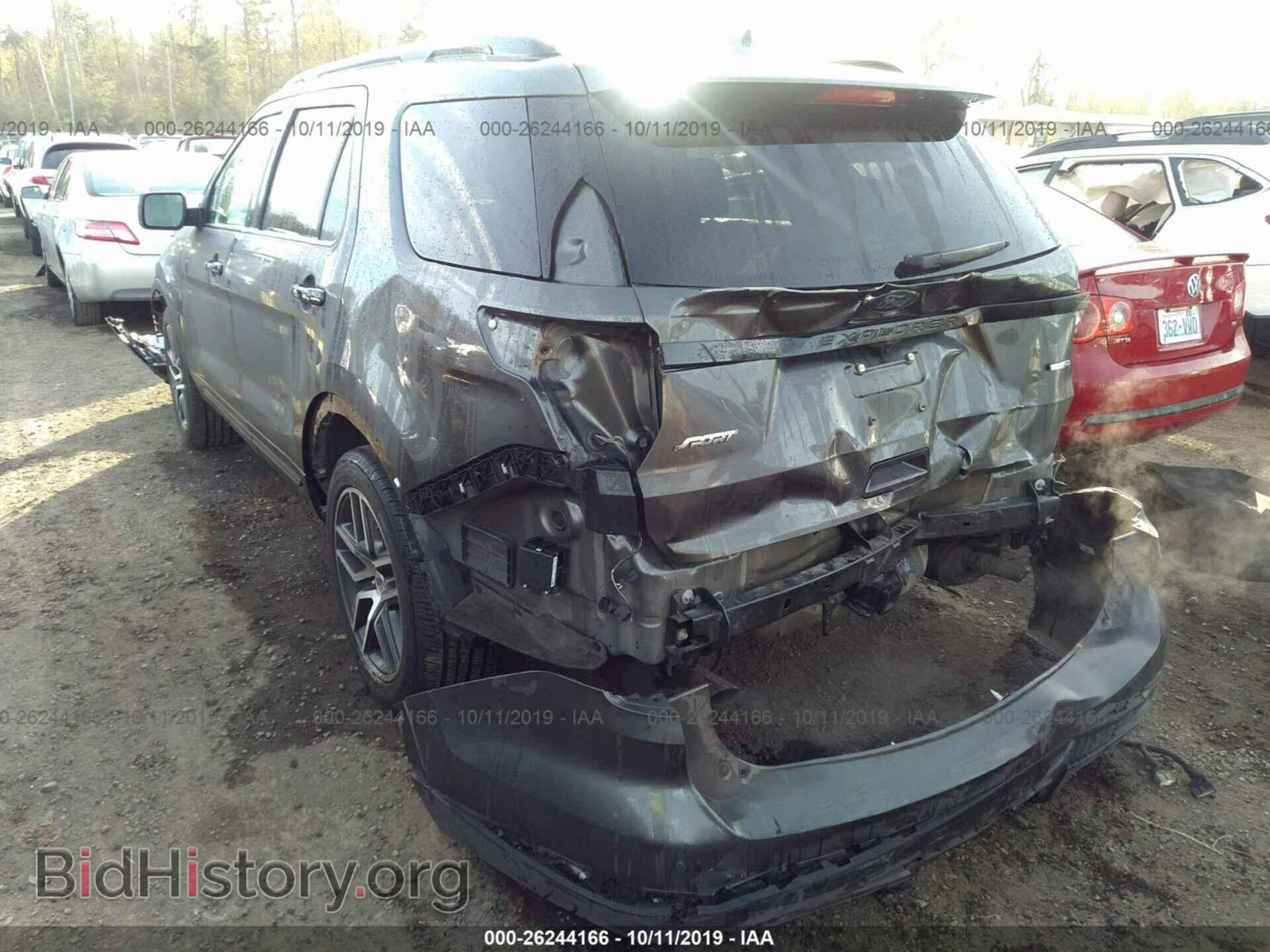 2017 FORD EXPLORER - VIN: 1FM5K8GT4HGB07629 - Фото 3
