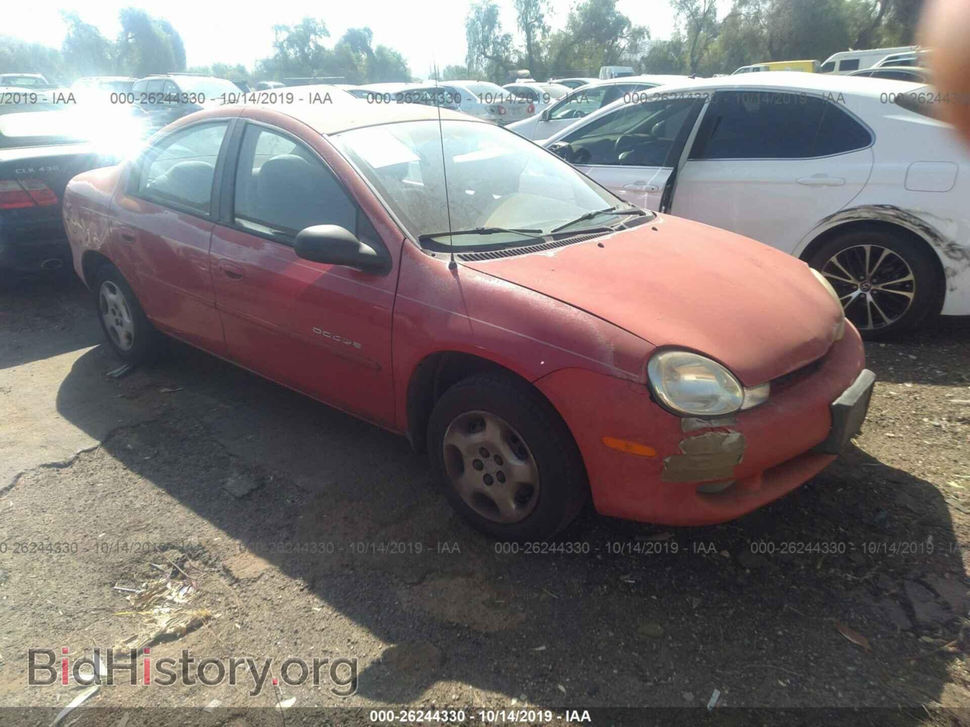 Фотография 1B3ES46C9YD818812 - Dodge Neon 2000