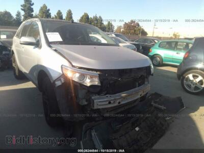 2013 Ford EDGE SEL, silver — VIN 2FMDK3JC1DBB06687, IAAI