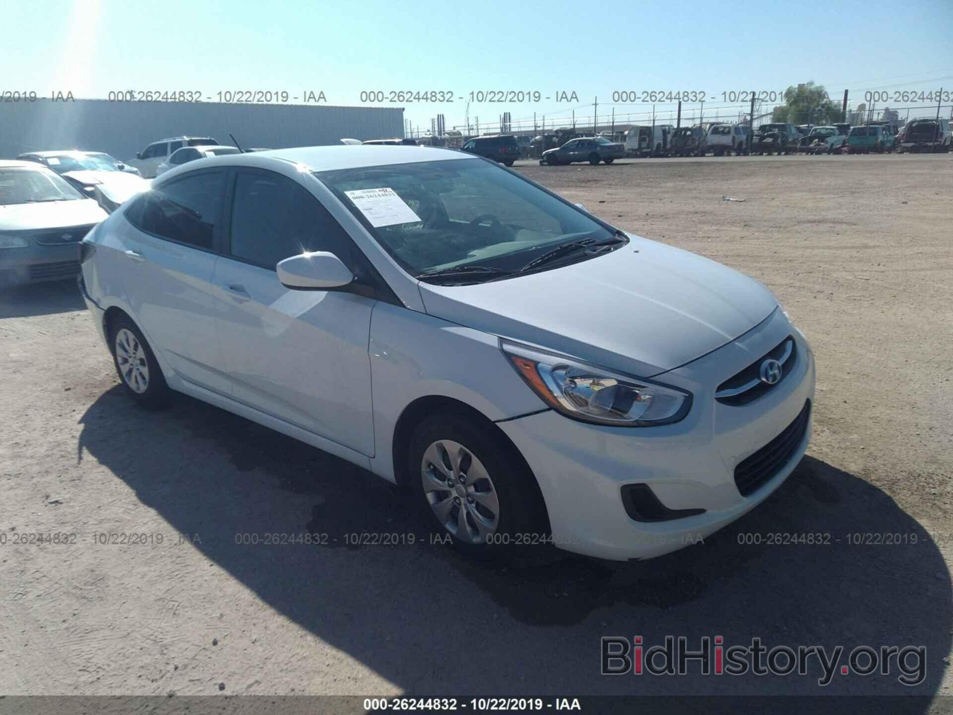 Photo KMHCT4AE1HU362912 - HYUNDAI ACCENT 2017