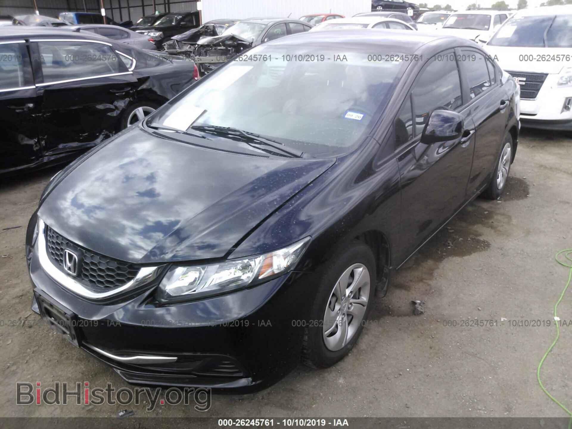 2013 HONDA CIVIC - VIN: 2HGFB2F58DH301461 - Фото 2
