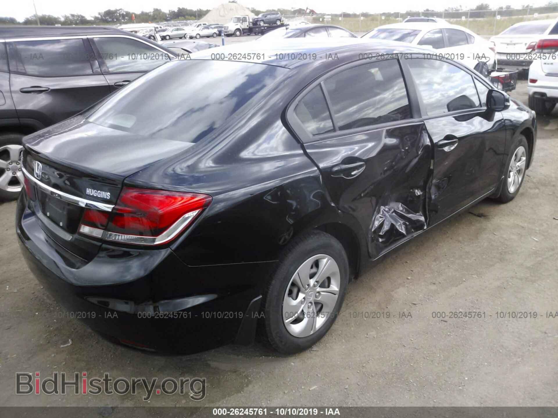 2013 HONDA CIVIC - VIN: 2HGFB2F58DH301461 - Фото 4