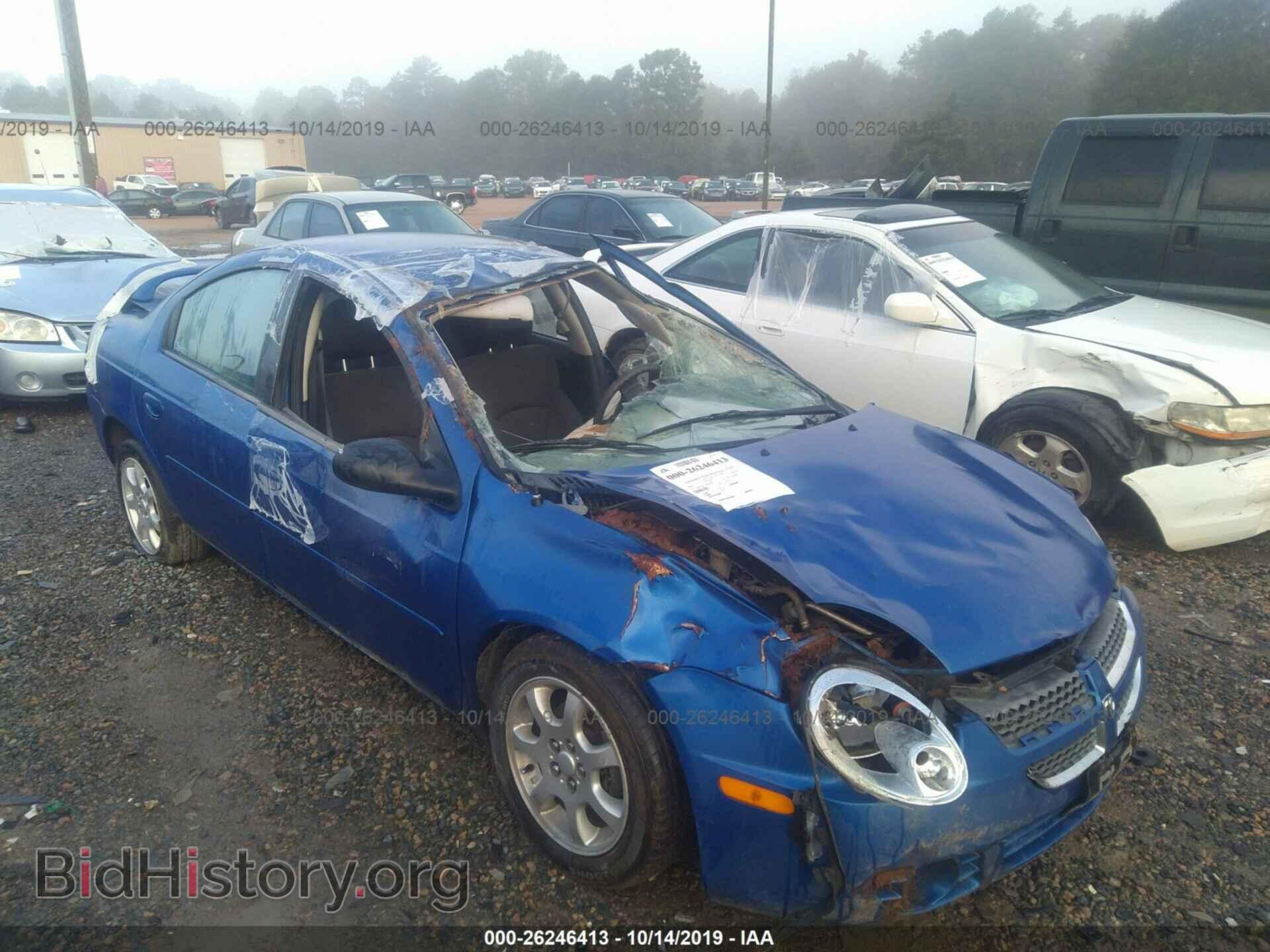Photo 1B3ES56C75D209087 - DODGE NEON 2005