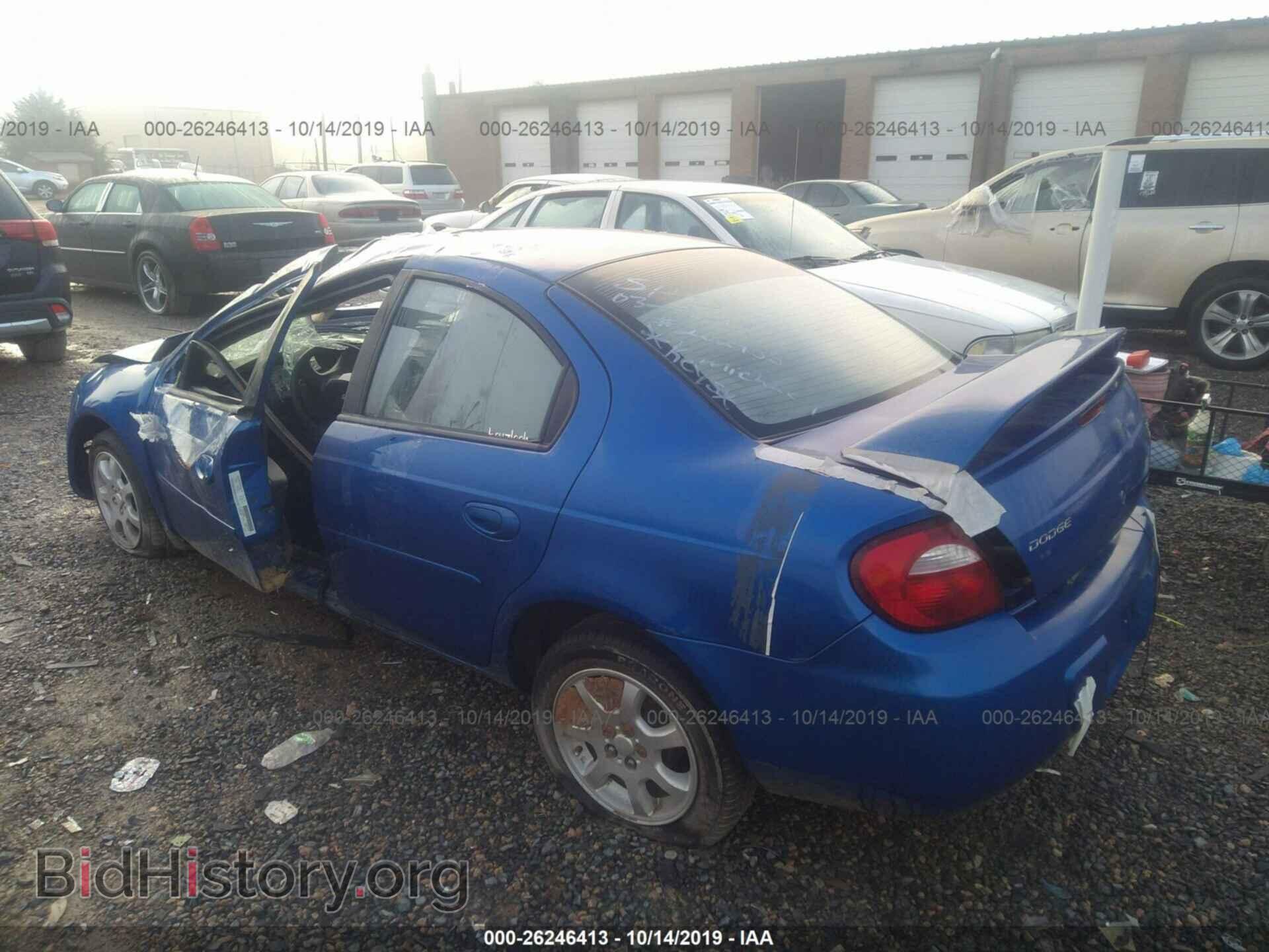 2005 DODGE NEON - VIN: 1B3ES56C75D209087 - Фото 3