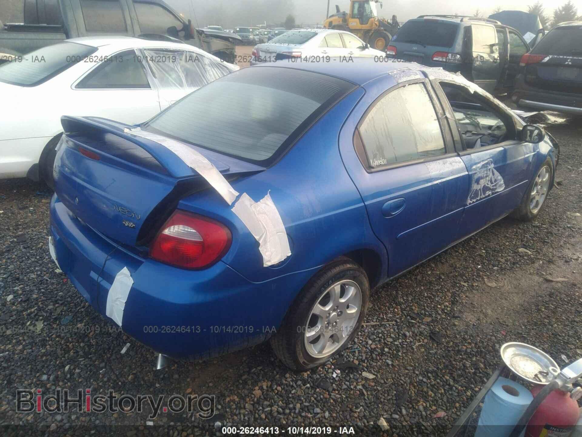 2005 DODGE NEON - VIN: 1B3ES56C75D209087 - Фото 4