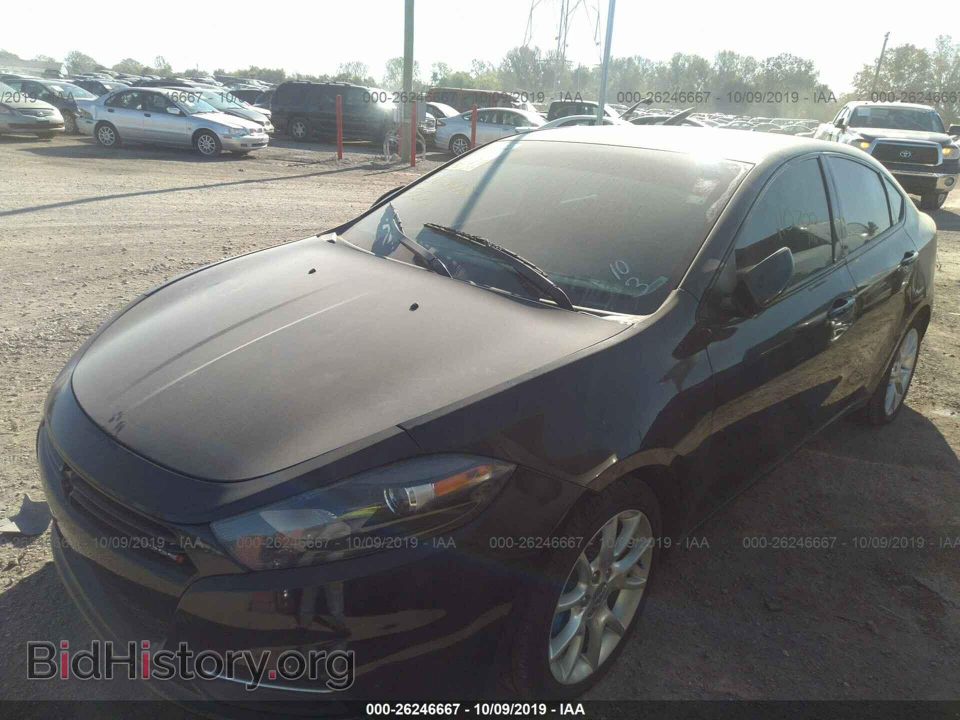 2013 DODGE DART - VIN: 1C3CDFBH3DD176129 - Фото 2