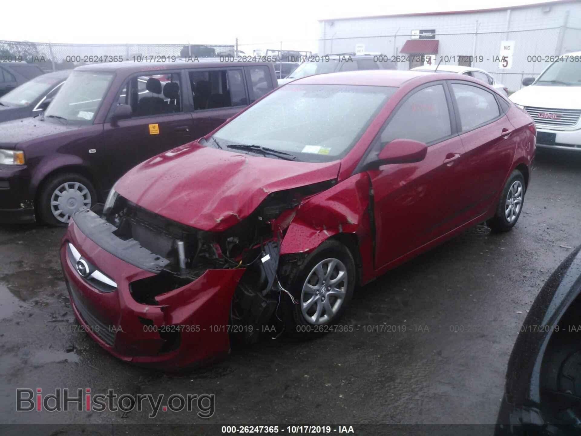 2014 HYUNDAI ACCENT - VIN: KMHCT4AE2EU720174 - Фото 2