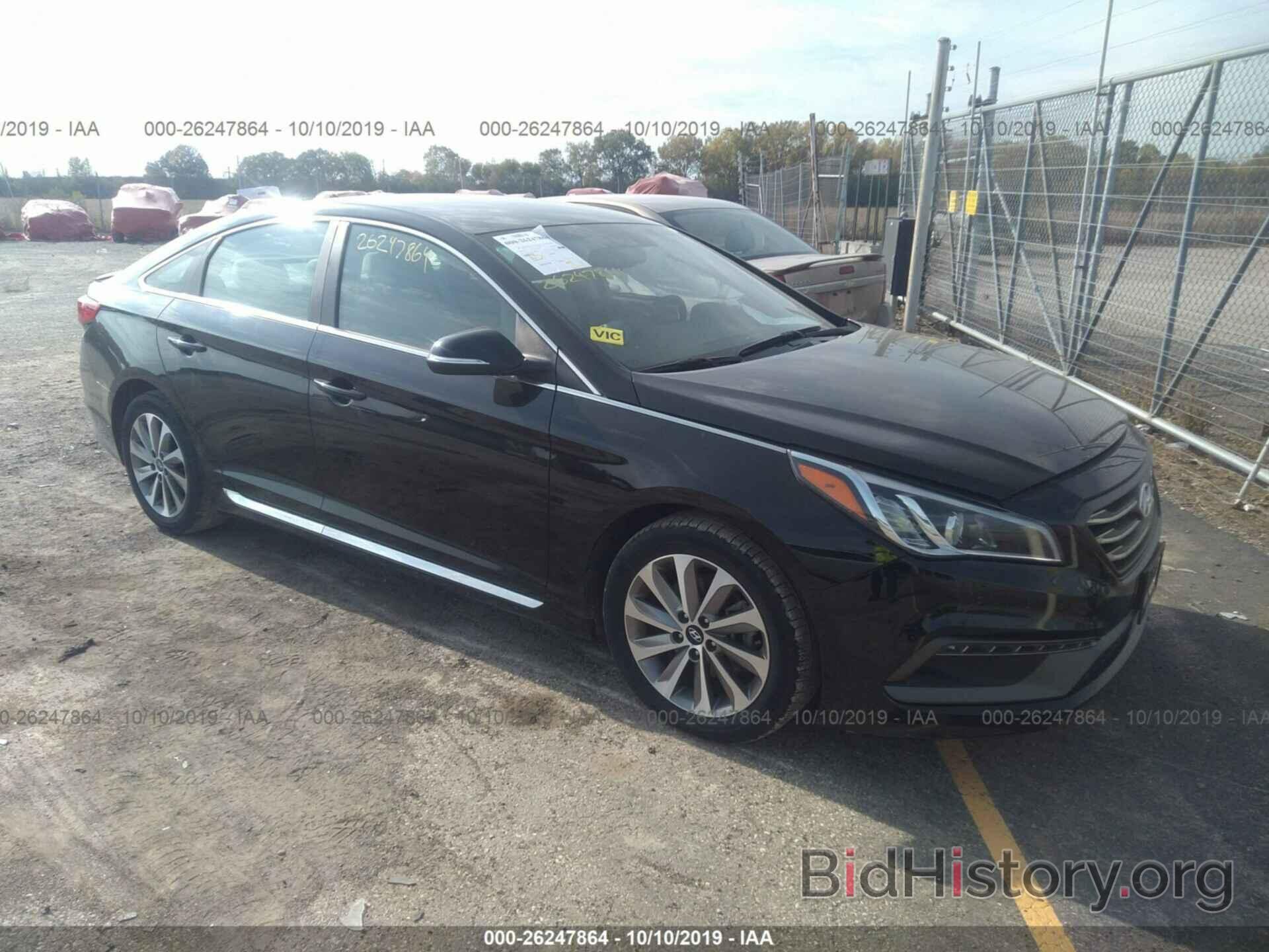 Фотография 5NPE34AFXFH032067 - HYUNDAI SONATA 2015