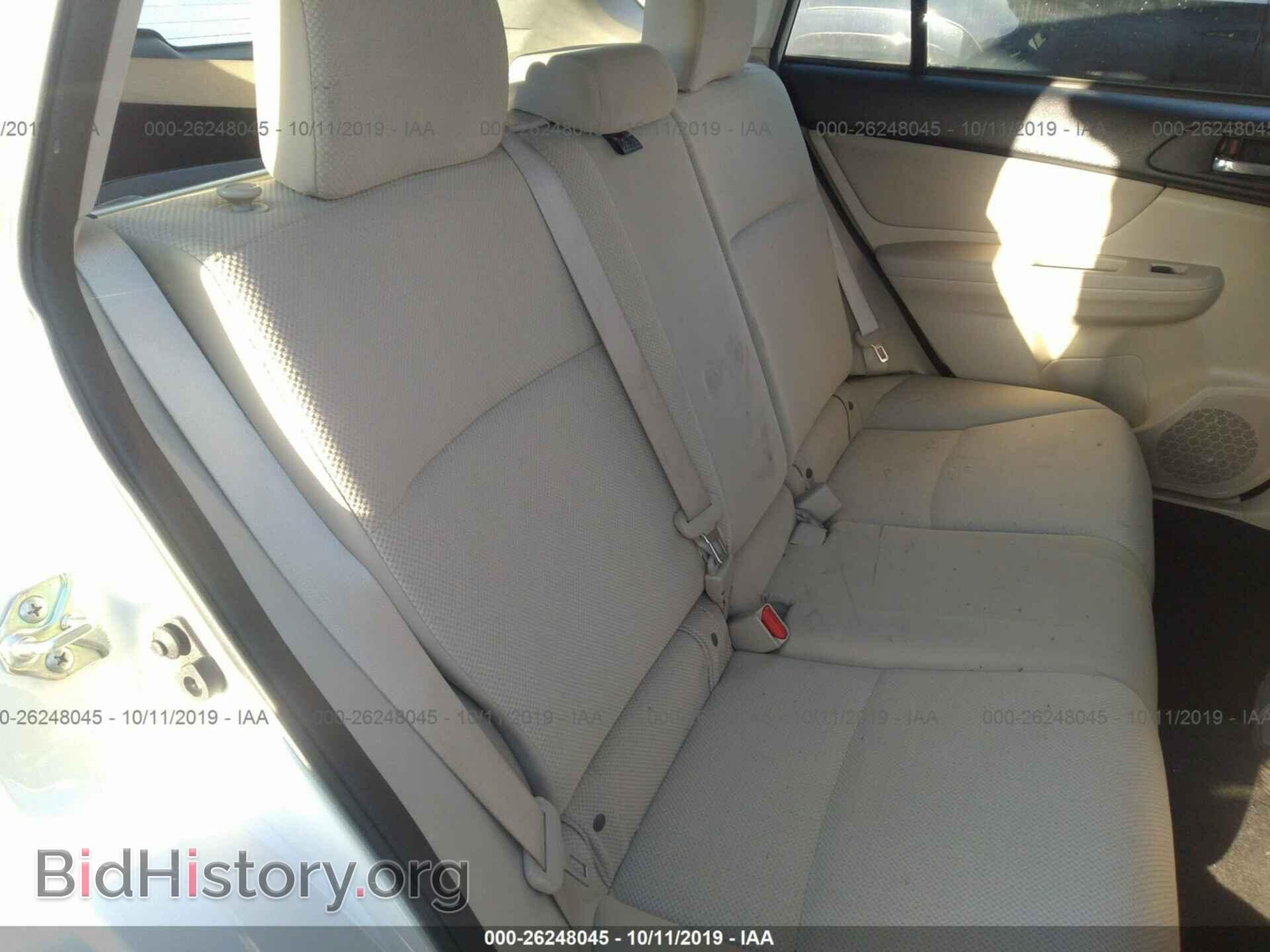 2012 SUBARU IMPREZA - VIN: JF1GPAB66CH239680 - Фото 8