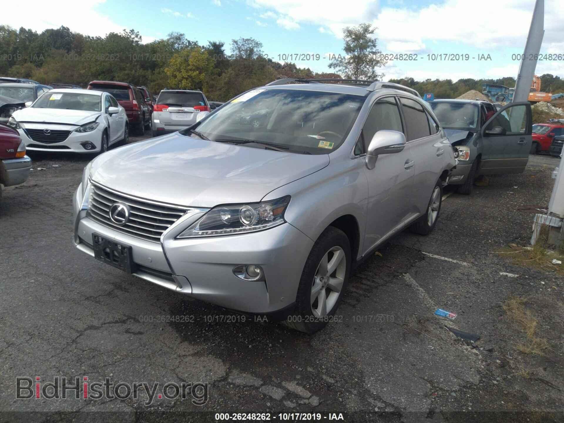 2013 LEXUS RX - VIN: 2T2BK1BA2DC173668 - Фото 2