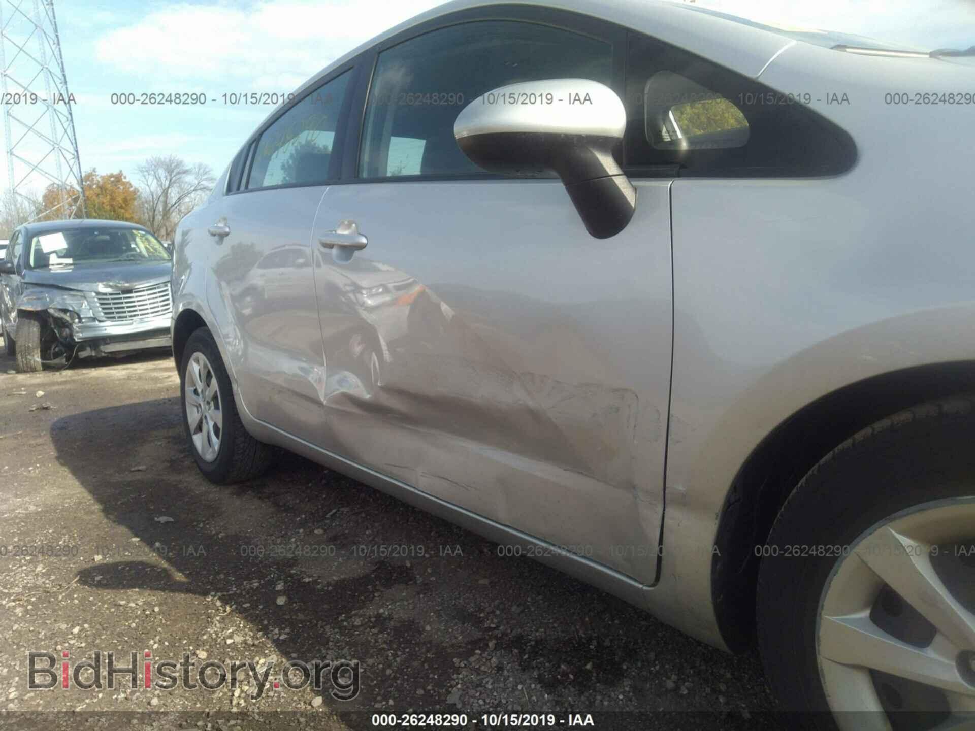 2014 KIA RIO - VIN: KNADM4A34E6375767 - Фото 6