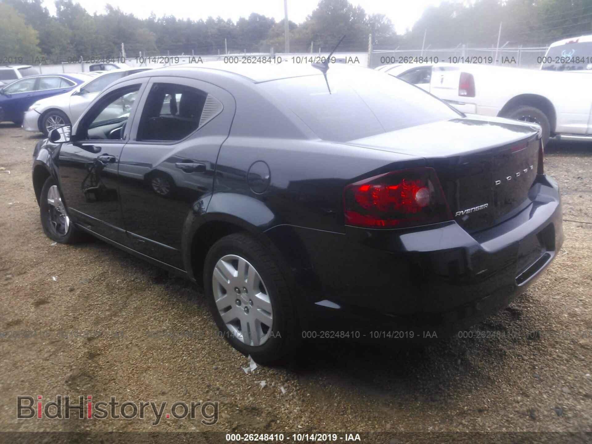 2012 DODGE AVENGER - VIN: 1C3CDZAB5CN167598 - Фото 3