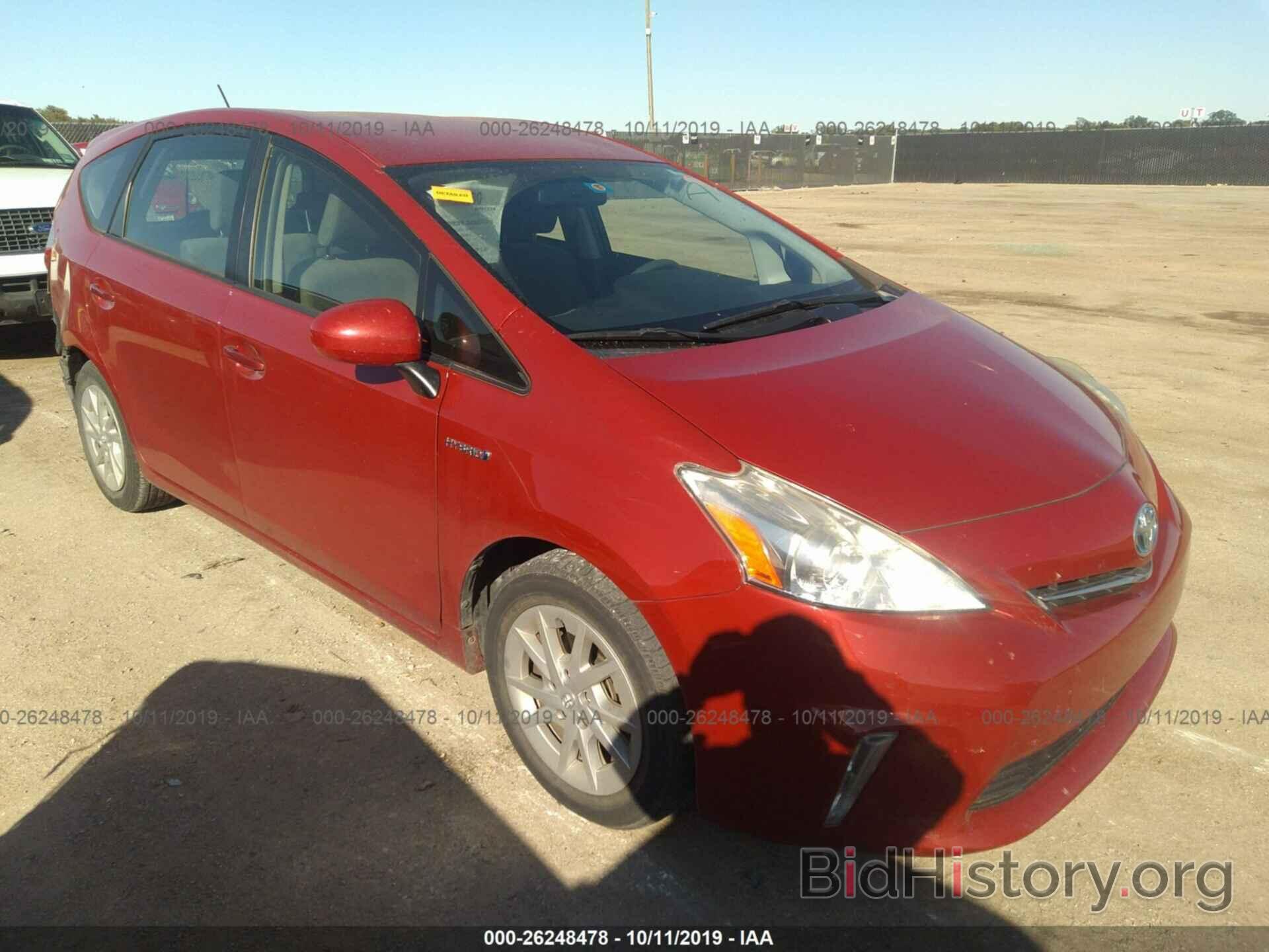 Photo JTDZN3EU8C3118791 - TOYOTA PRIUS V 2012