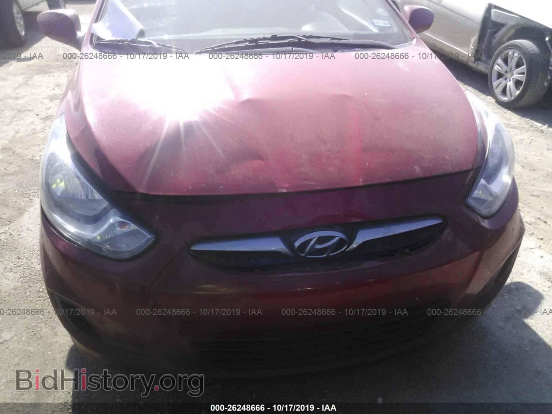 2012 HYUNDAI ACCENT - VIN: KMHCT4AE5CU168621 - Фото 6