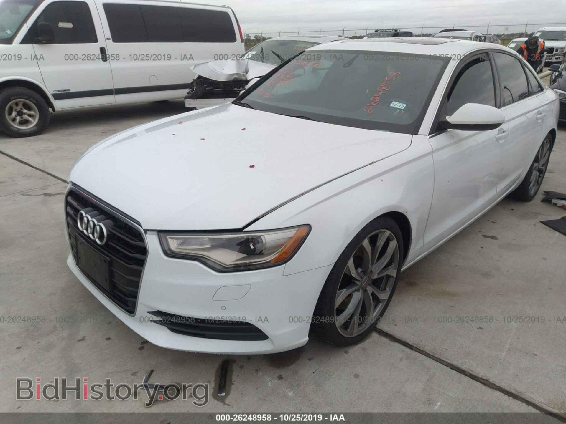 2014 AUDI A6 - VIN: WAUDFAFC6EN021367 - Photo 2