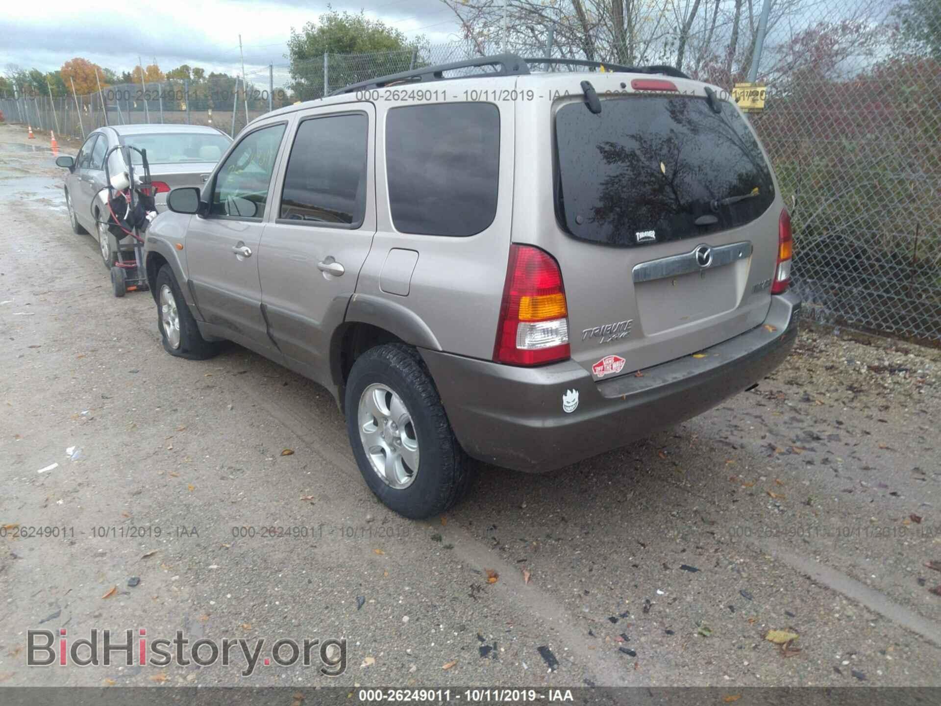 2002 MAZDA TRIBUTE - VIN: 4F2YU09152KM51340 - Фото 3