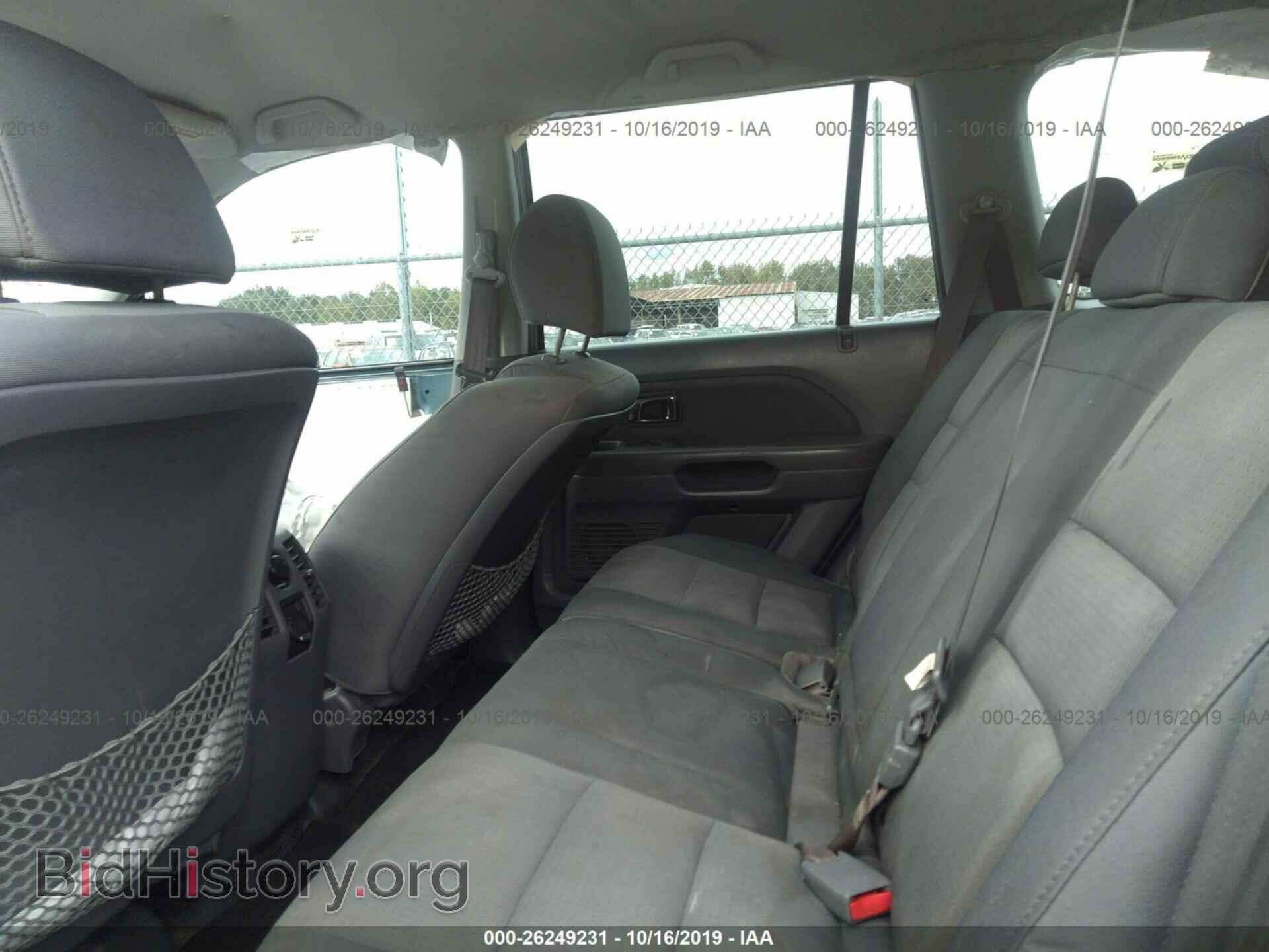 2006 HONDA PILOT - VIN: 5FNYF28196B023068 - Фото 8