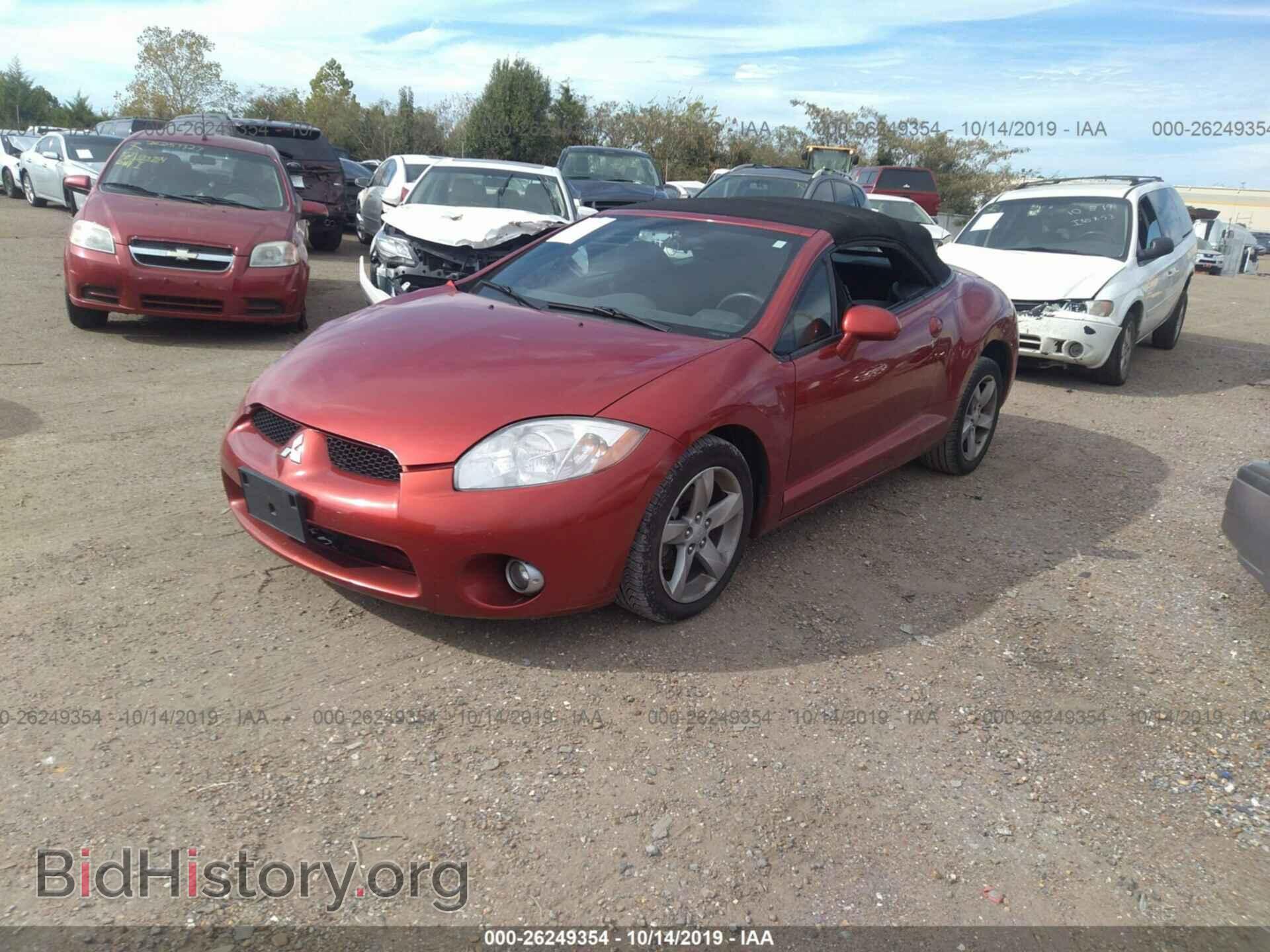 2008 MITSUBISHI ECLIPSE - VIN: 4A3AL25FX8E038691 - Фото 2