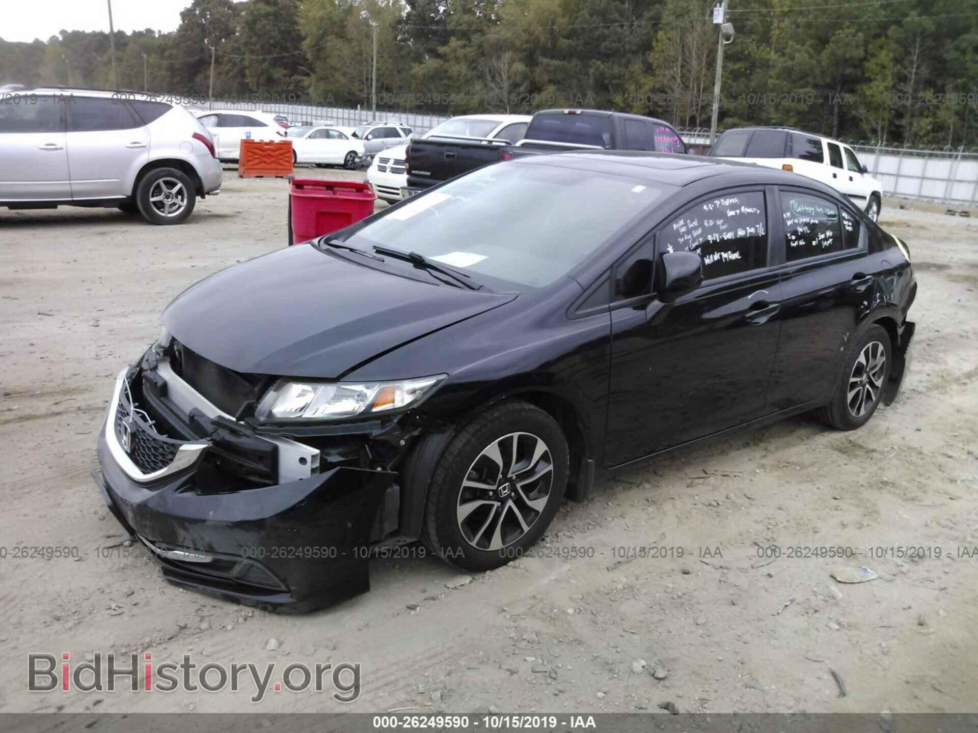 2013 HONDA CIVIC - VIN: 19XFB2F87DE042191 - Фото 2
