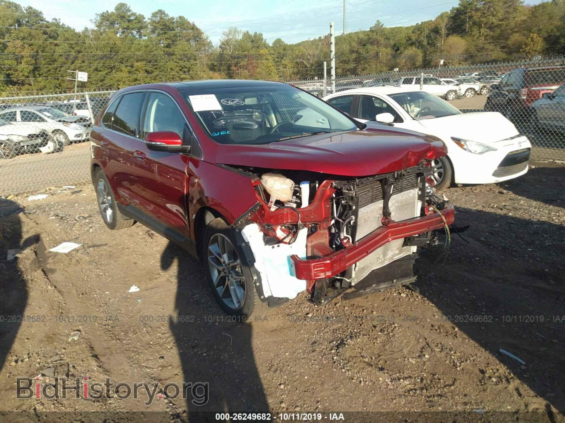Фотография 2FMPK3K85HBC69629 - FORD EDGE 2017