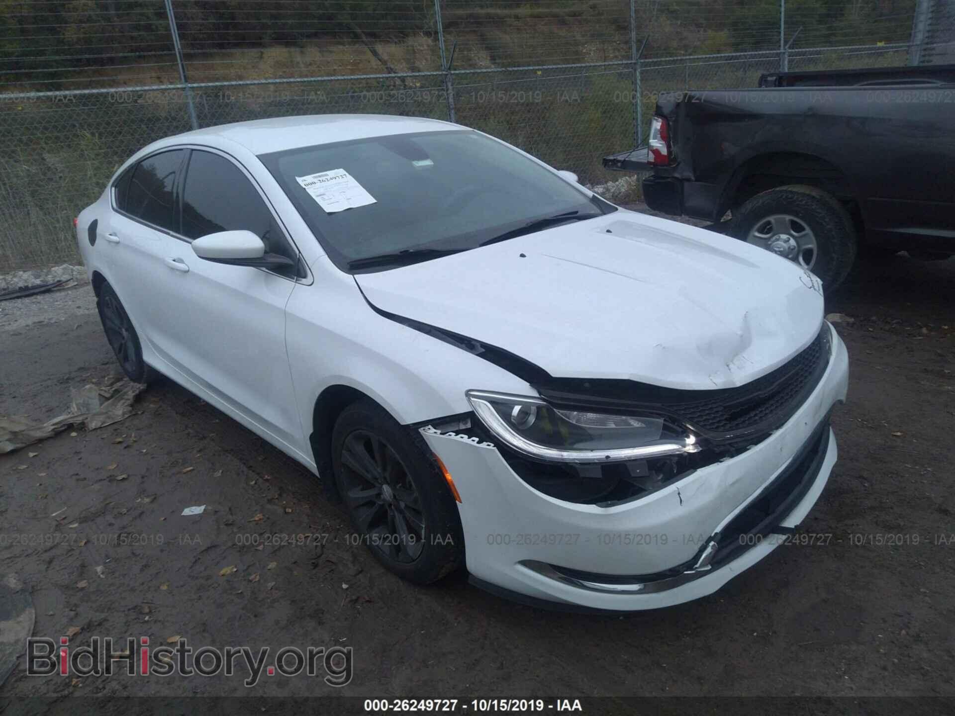 Photo 1C3CCCAB0FN502139 - CHRYSLER 200 2015