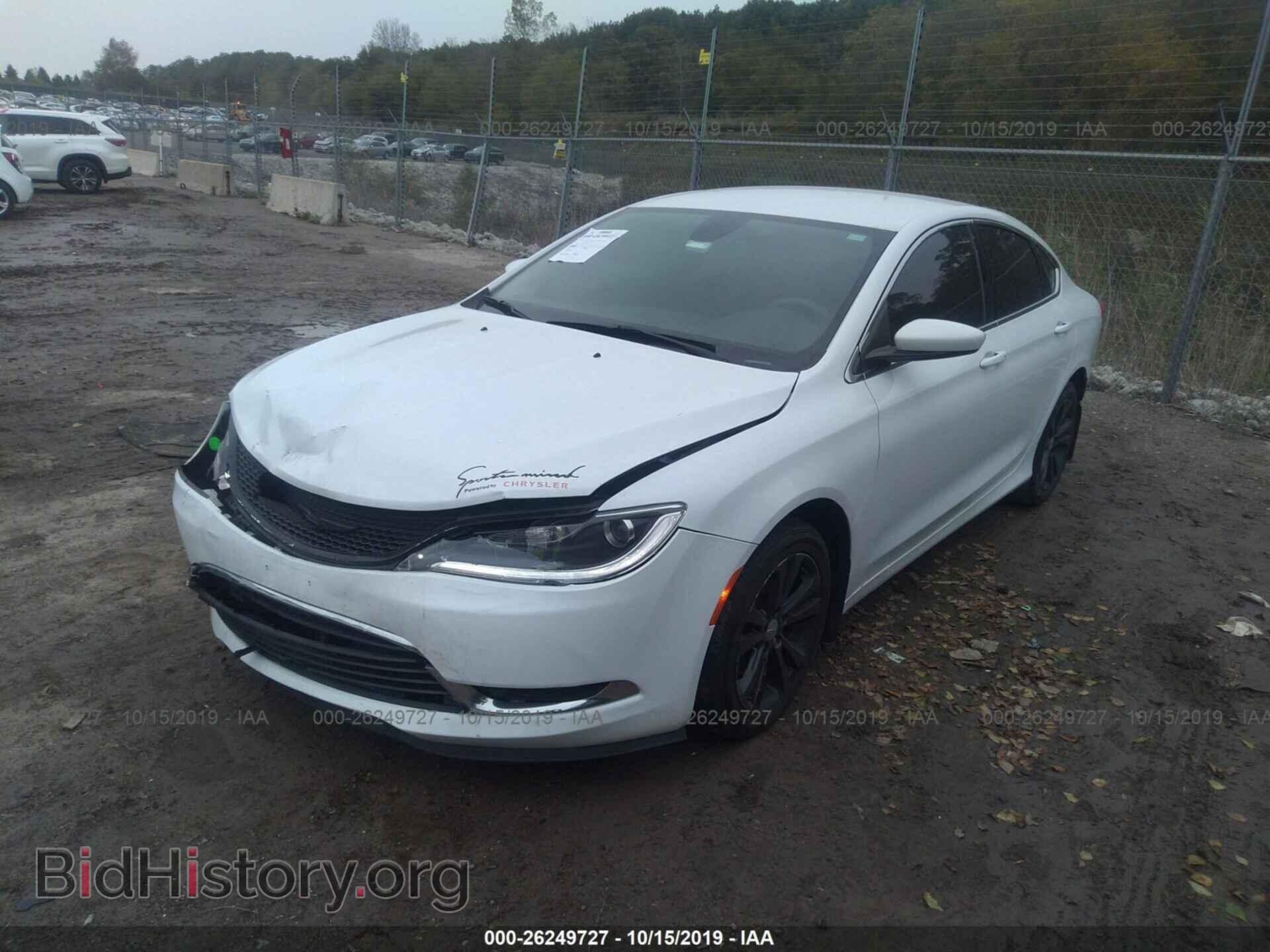 2015 CHRYSLER 200 - VIN: 1C3CCCAB0FN502139 - Фото 2