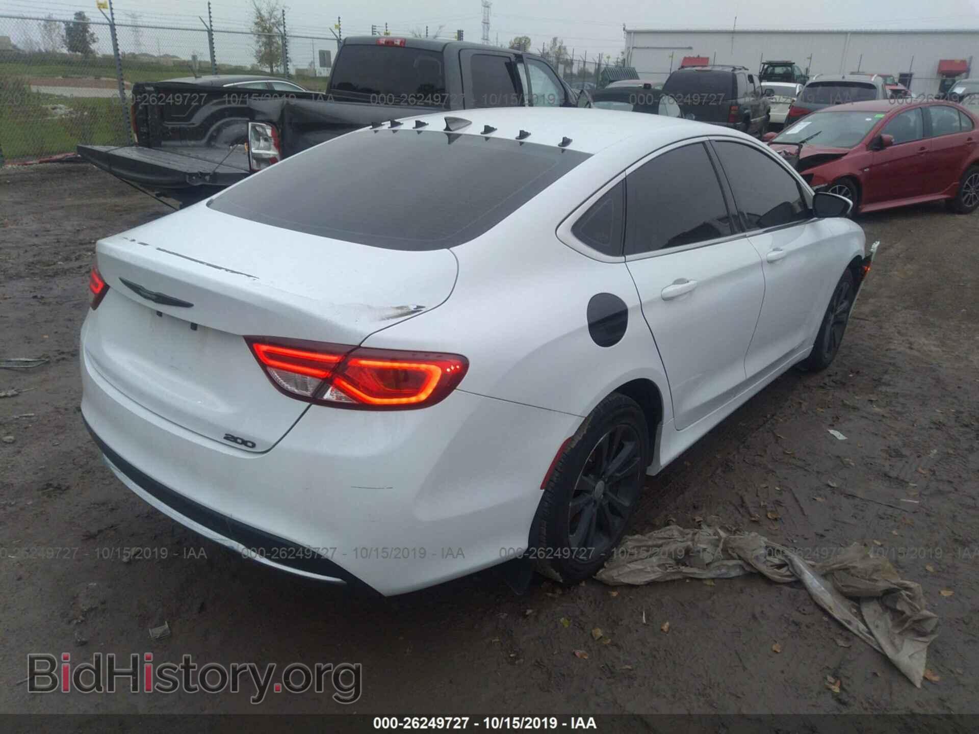 2015 CHRYSLER 200 - VIN: 1C3CCCAB0FN502139 - Фото 4