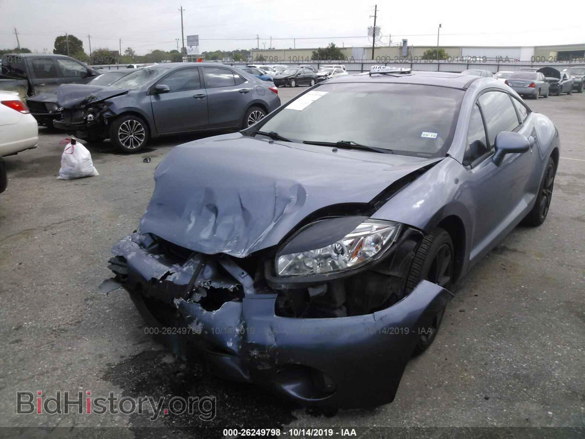 2007 MITSUBISHI ECLIPSE - VIN: 4A3AK24F27E032046 - Photo 2