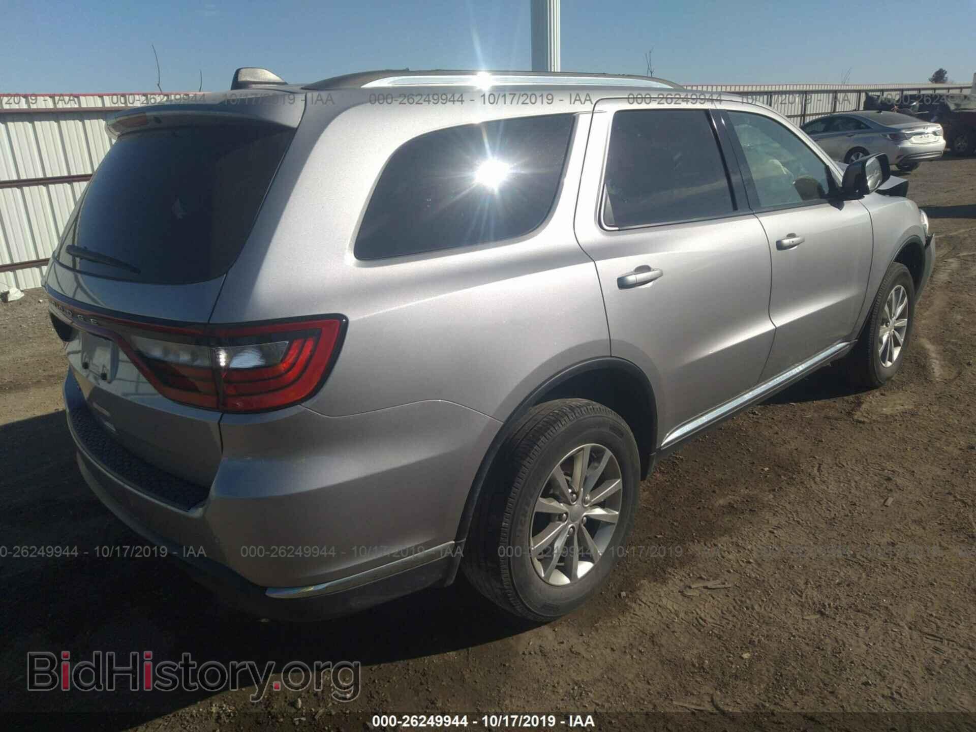 2016 DODGE DURANGO - VIN: 1C4RDJAG9GC482845 - Фото 4