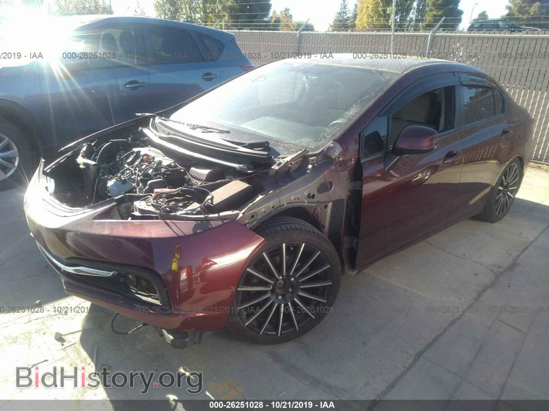 2013 HONDA CIVIC - VIN: 19XFB2F52DE241610 - Фото 2