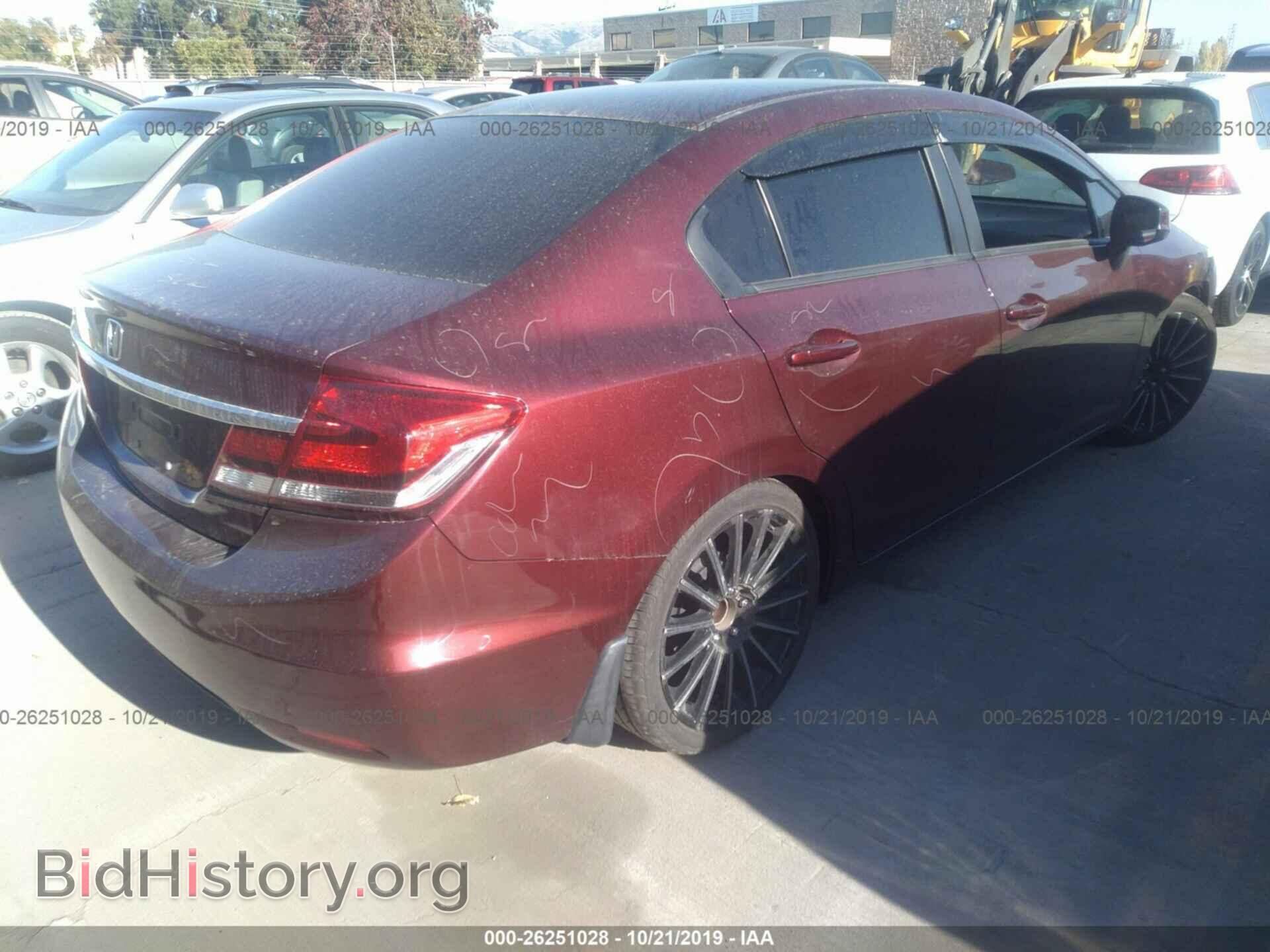 2013 HONDA CIVIC - VIN: 19XFB2F52DE241610 - Фото 4