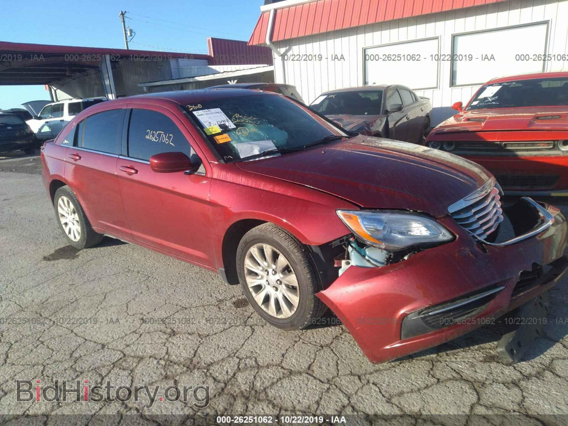 Фотография 1C3CCBAB2CN155757 - CHRYSLER 200 2012