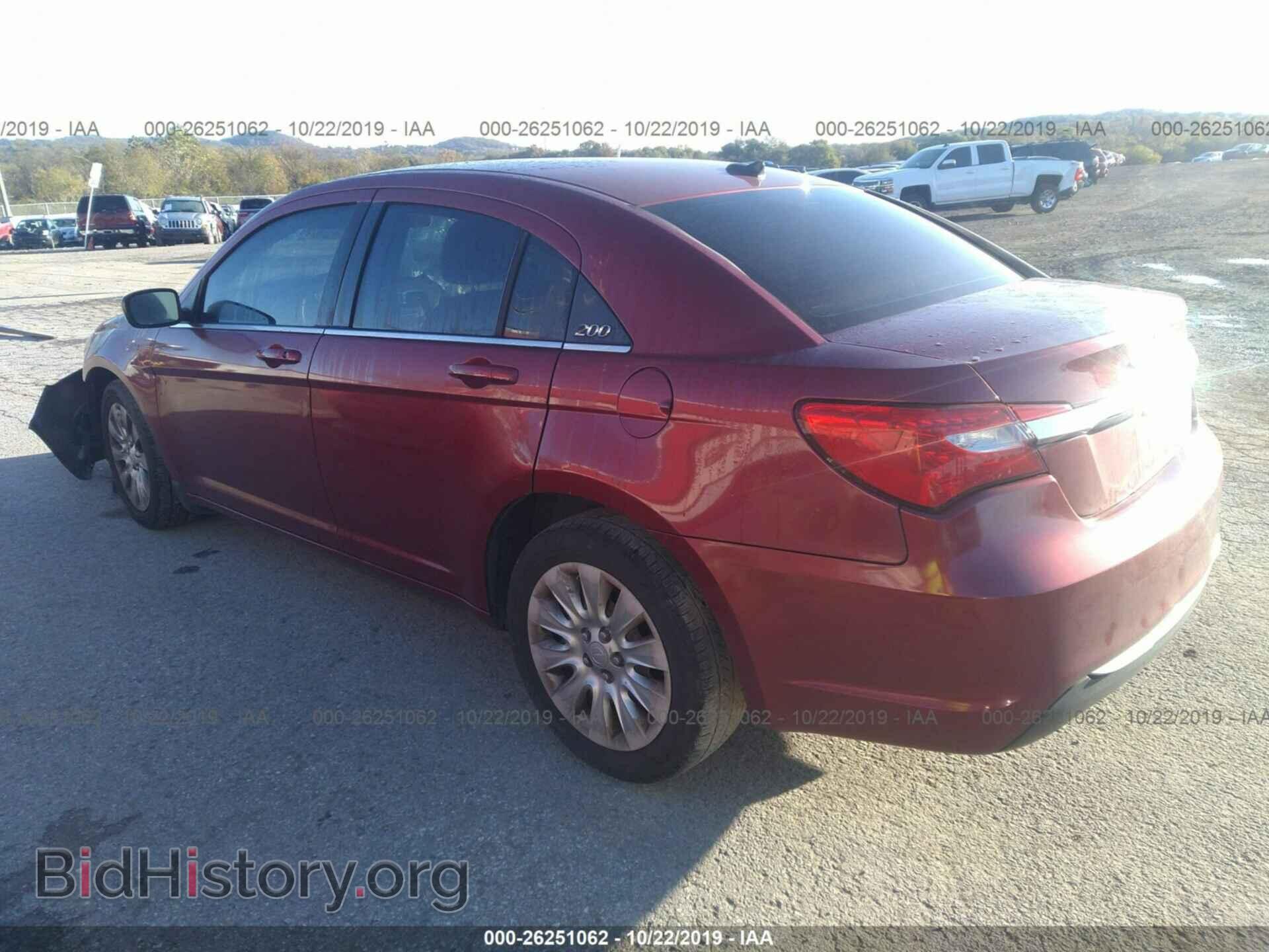 2012 CHRYSLER 200 - VIN: 1C3CCBAB2CN155757 - Фото 3