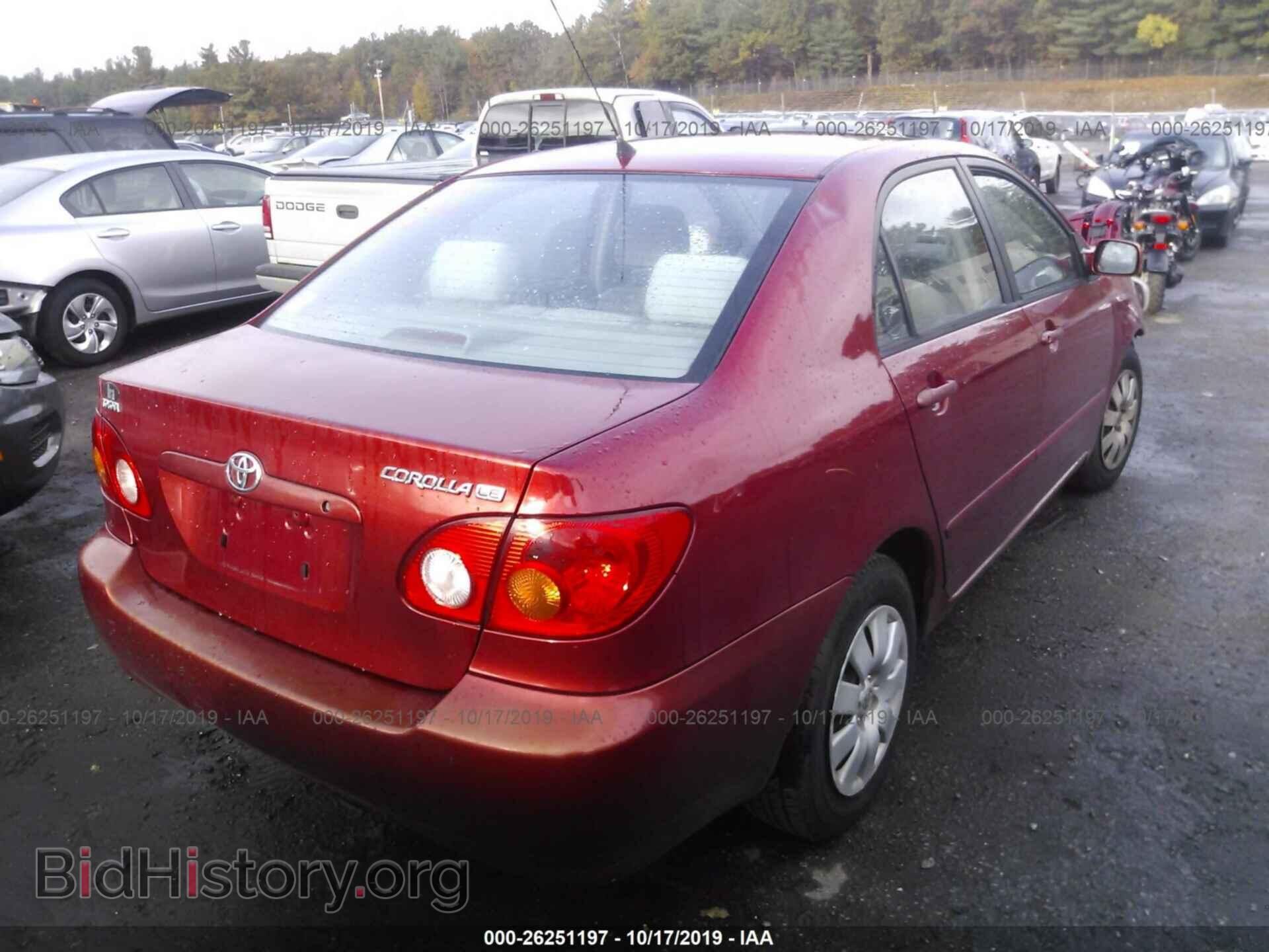 2003 TOYOTA COROLLA - VIN: 2T1BR32E53C052324 - Фото 4