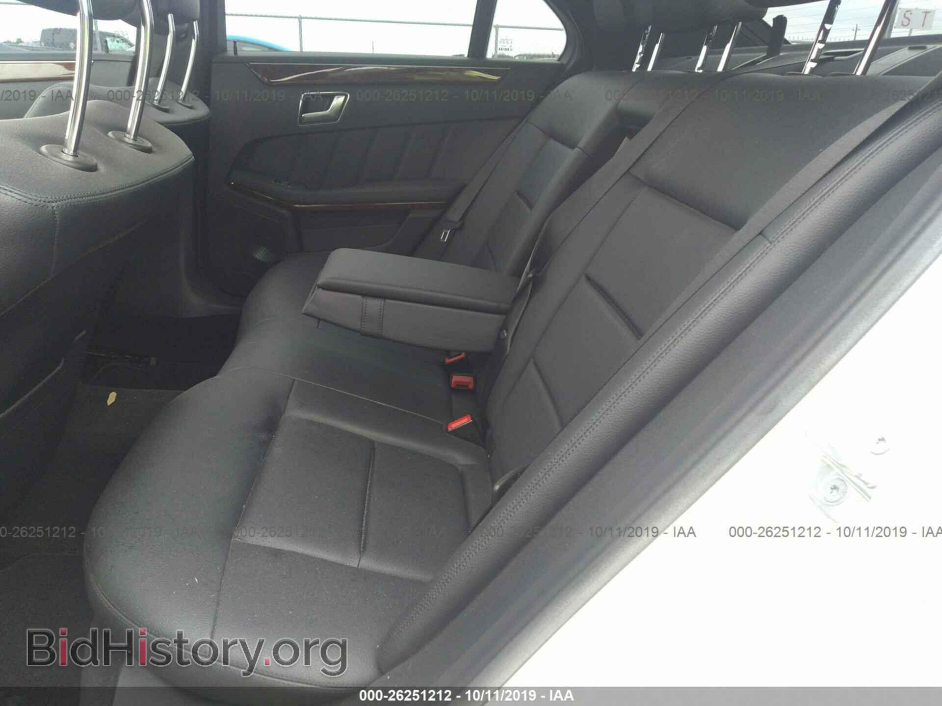 2012 MERCEDES-BENZ E - VIN: WDDHF5KB0CA567486 - Фото 8