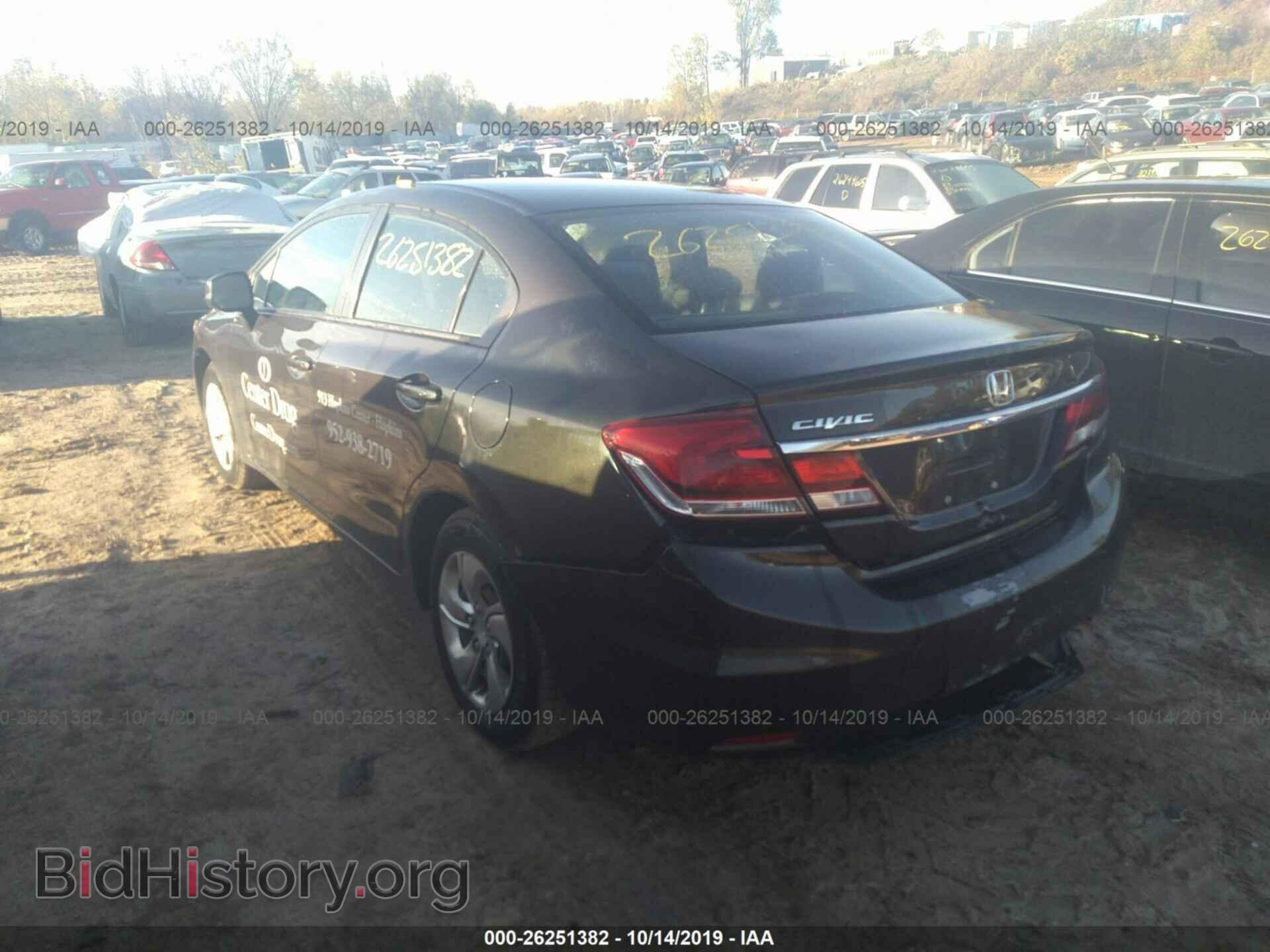 2013 HONDA CIVIC - VIN: 19XFB2F55DE018655 - Photo 3