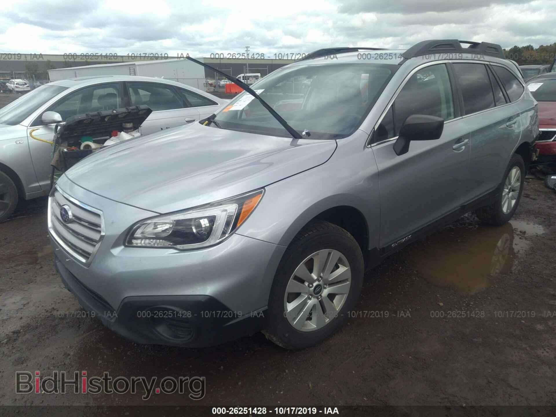2017 SUBARU OUTBACK - VIN: 4S4BSAAC6H3379853 - Фото 2