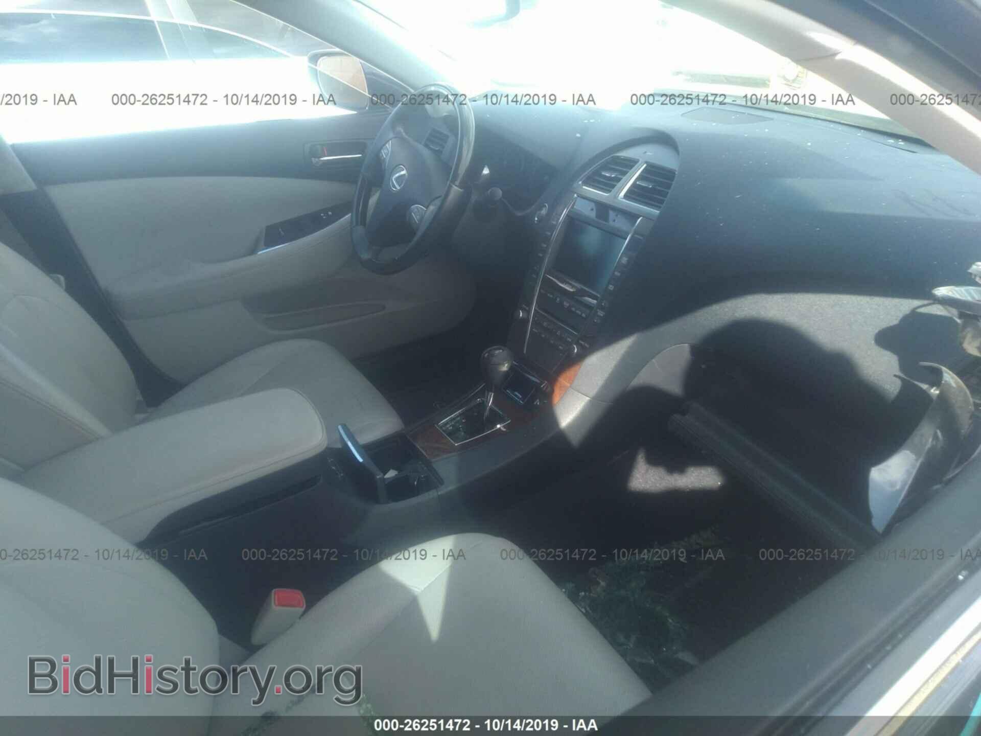 2011 LEXUS ES - VIN: JTHBK1EG1B2461552 - Фото 5