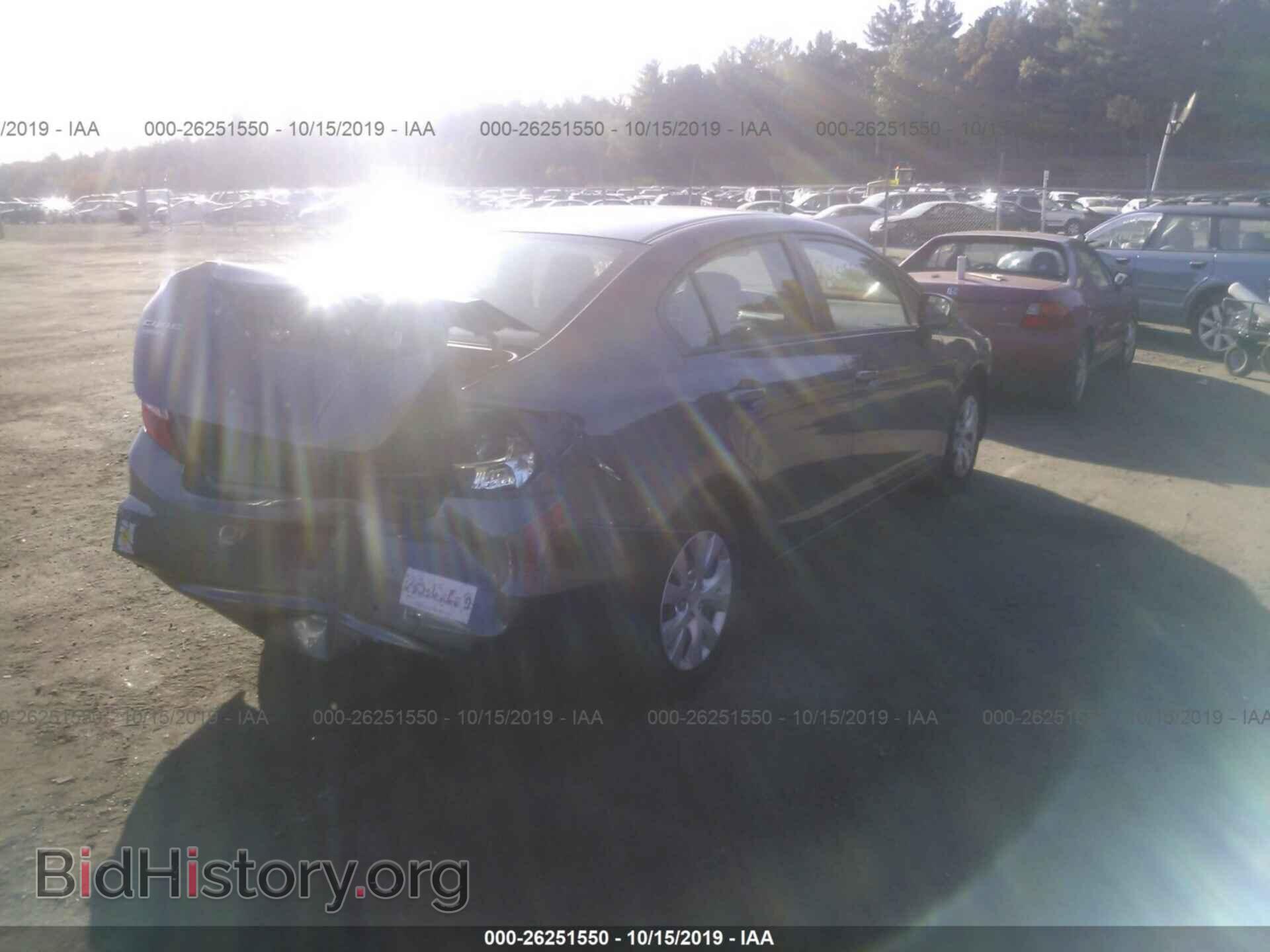 2012 HONDA CIVIC - VIN: 2HGFB2F55CH324761 - Фото 4