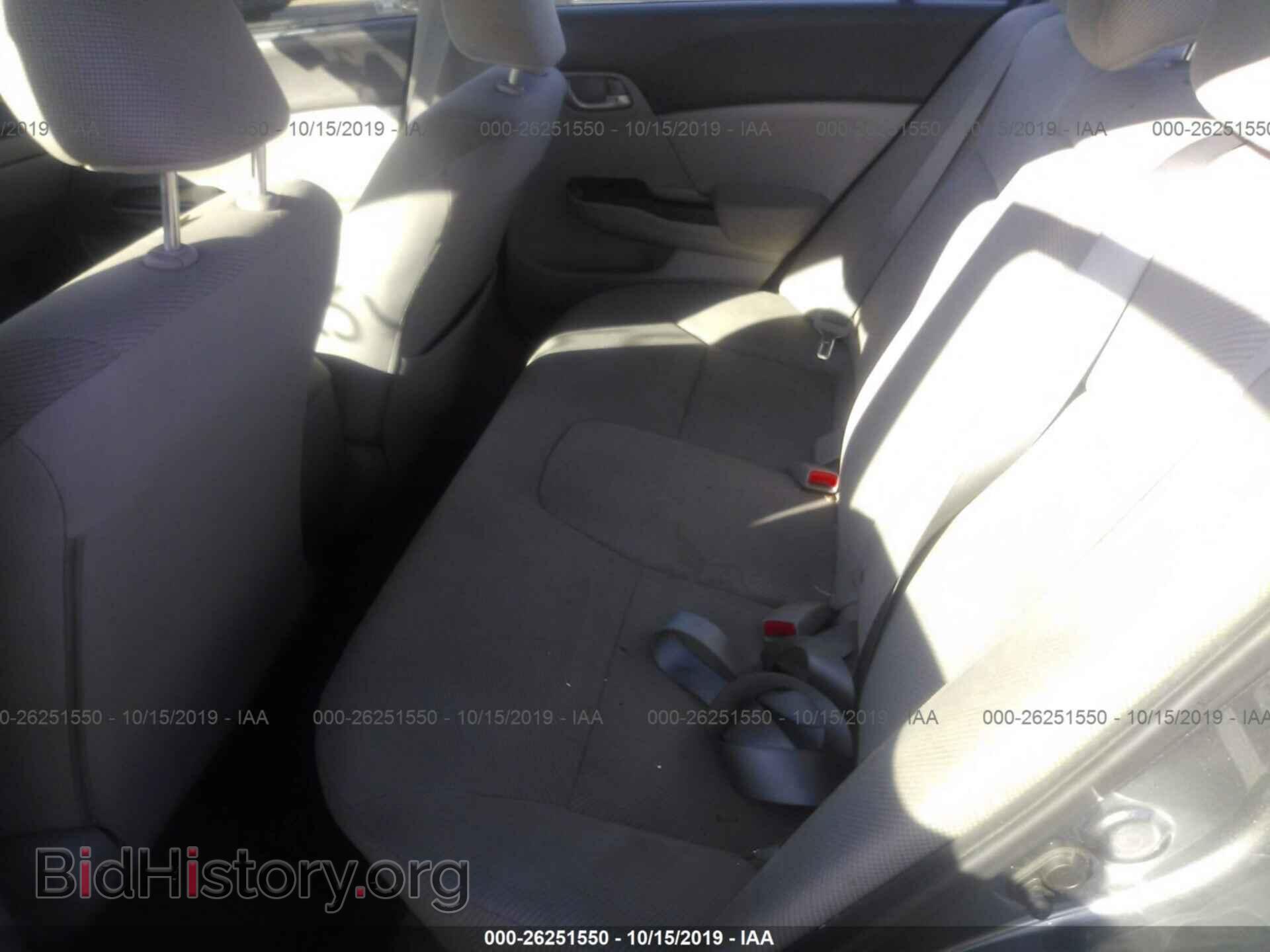 2012 HONDA CIVIC - VIN: 2HGFB2F55CH324761 - Фото 8