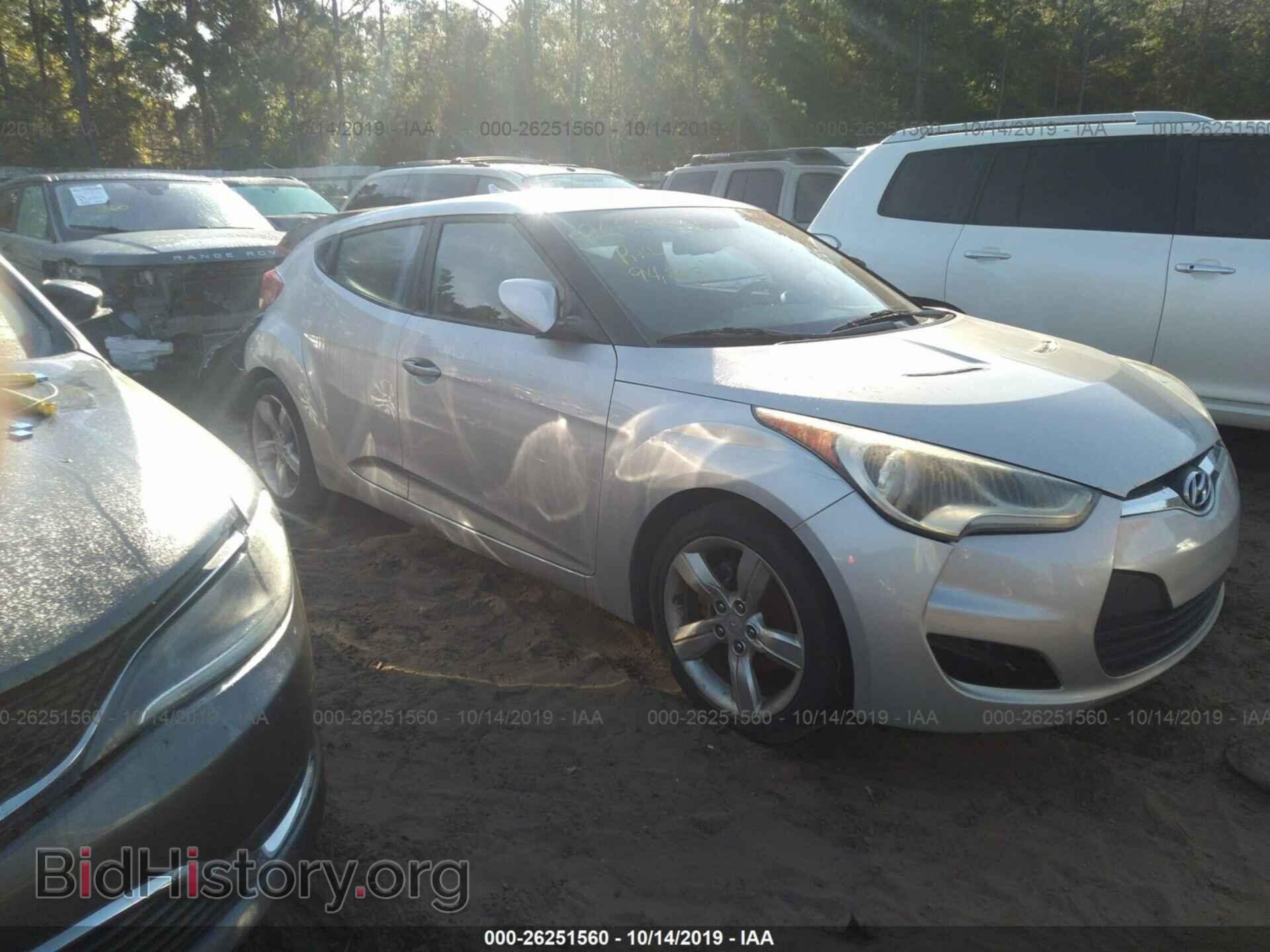 Photo KMHTC6AD6CU030962 - HYUNDAI VELOSTER 2012