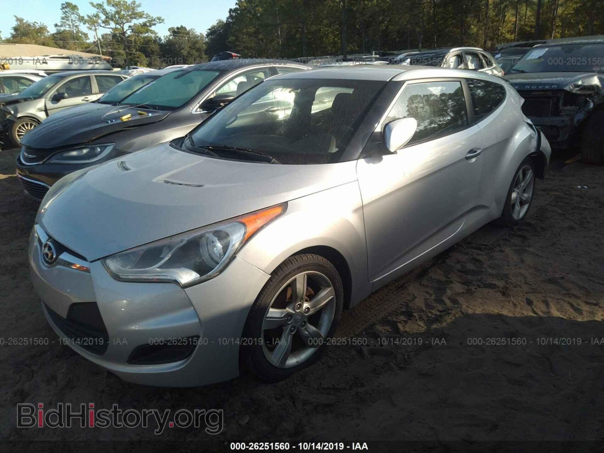 2012 HYUNDAI VELOSTER - VIN: KMHTC6AD6CU030962 - Фото 2