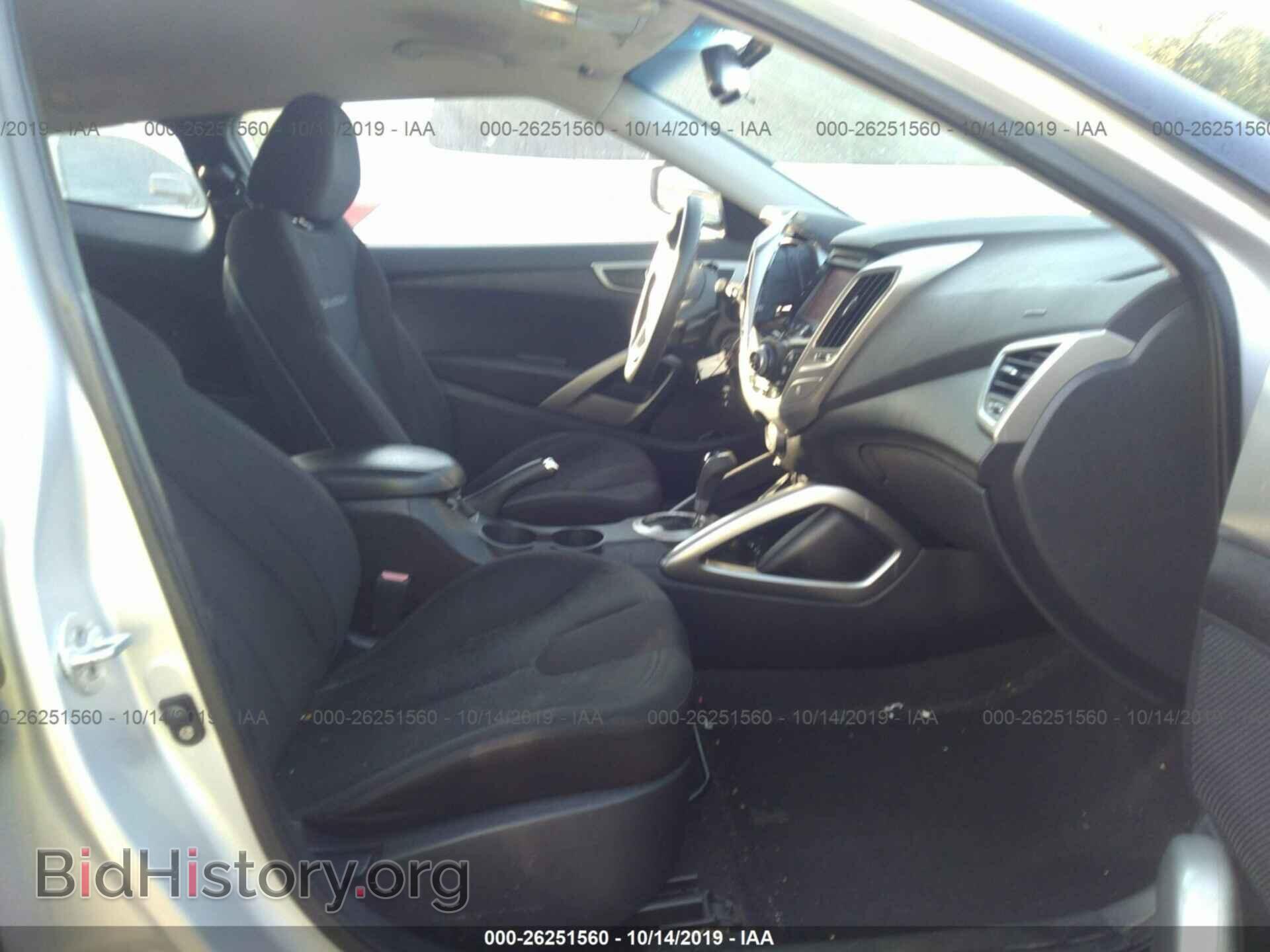 2012 HYUNDAI VELOSTER - VIN: KMHTC6AD6CU030962 - Фото 5