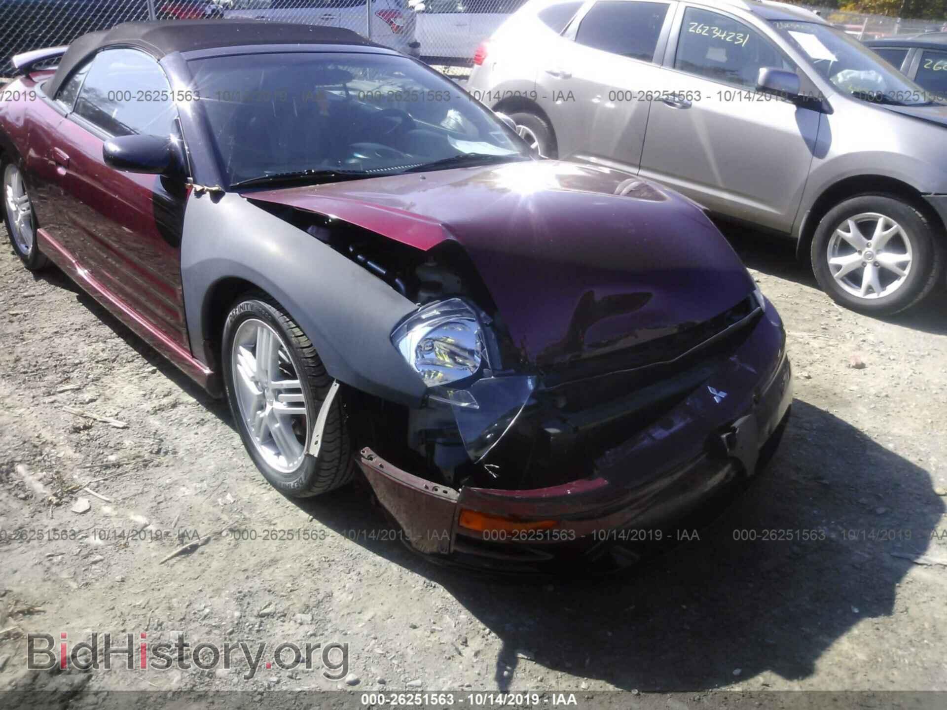 2003 MITSUBISHI ECLIPSE - VIN: 4A3AE55H03E047003 - Фото 6