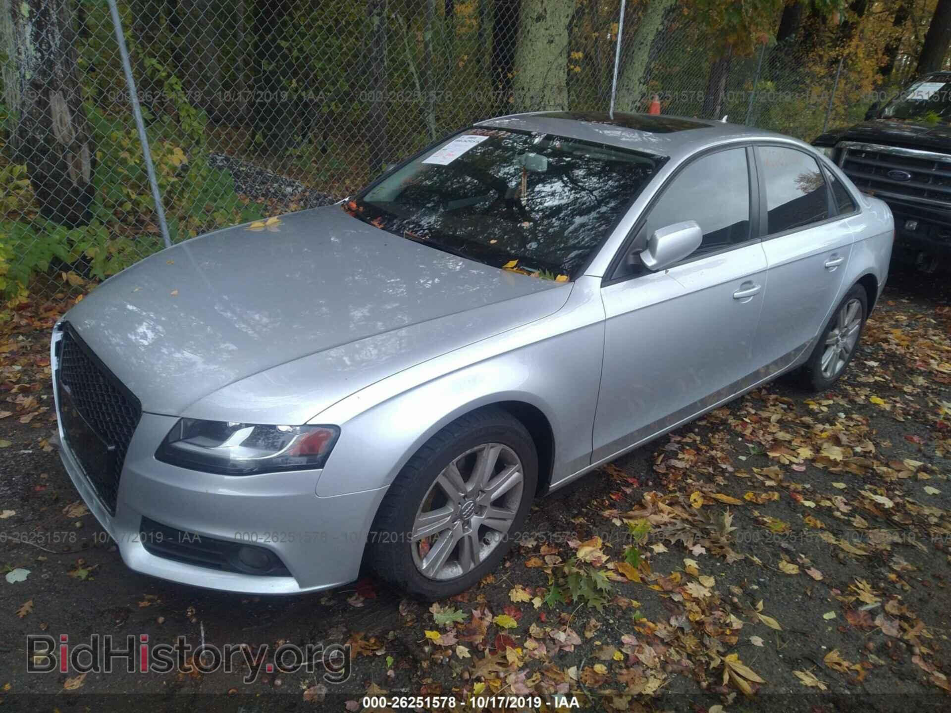 2010 AUDI A4 - VIN: WAUBFAFL8AA048367 - Фото 2