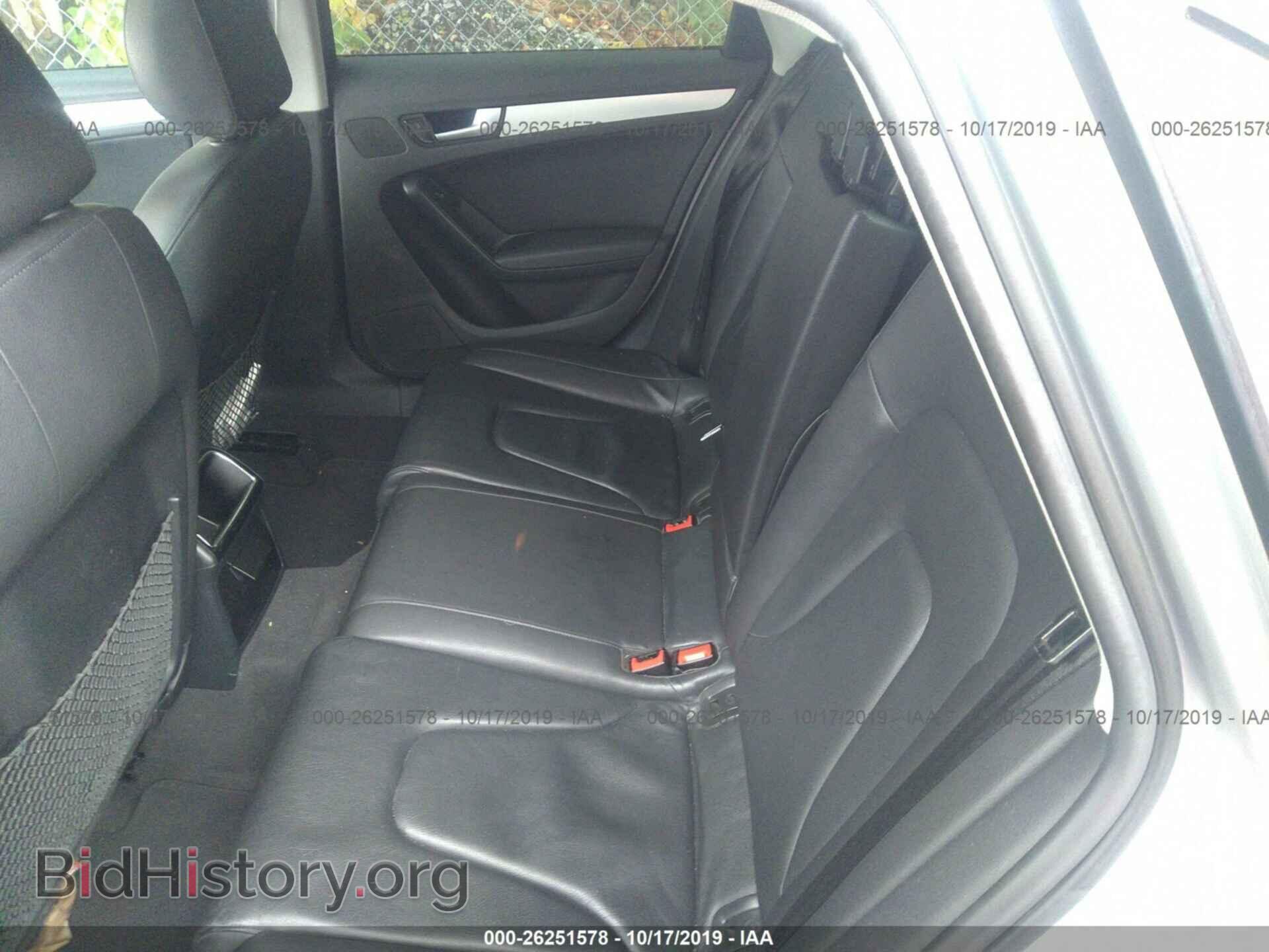 2010 AUDI A4 - VIN: WAUBFAFL8AA048367 - Фото 8