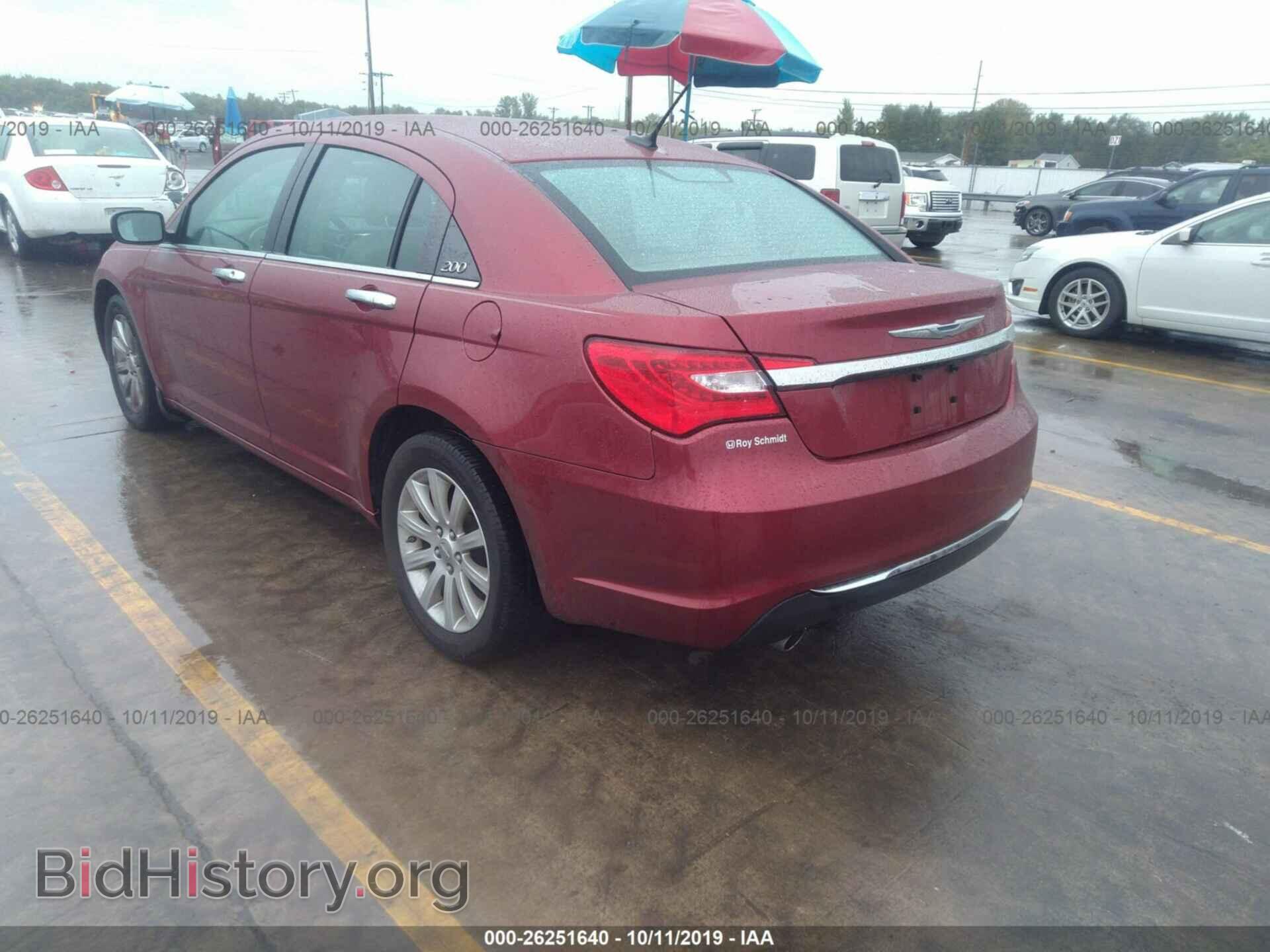 2013 CHRYSLER 200 - VIN: 1C3CCBCG6DN745793 - Фото 3